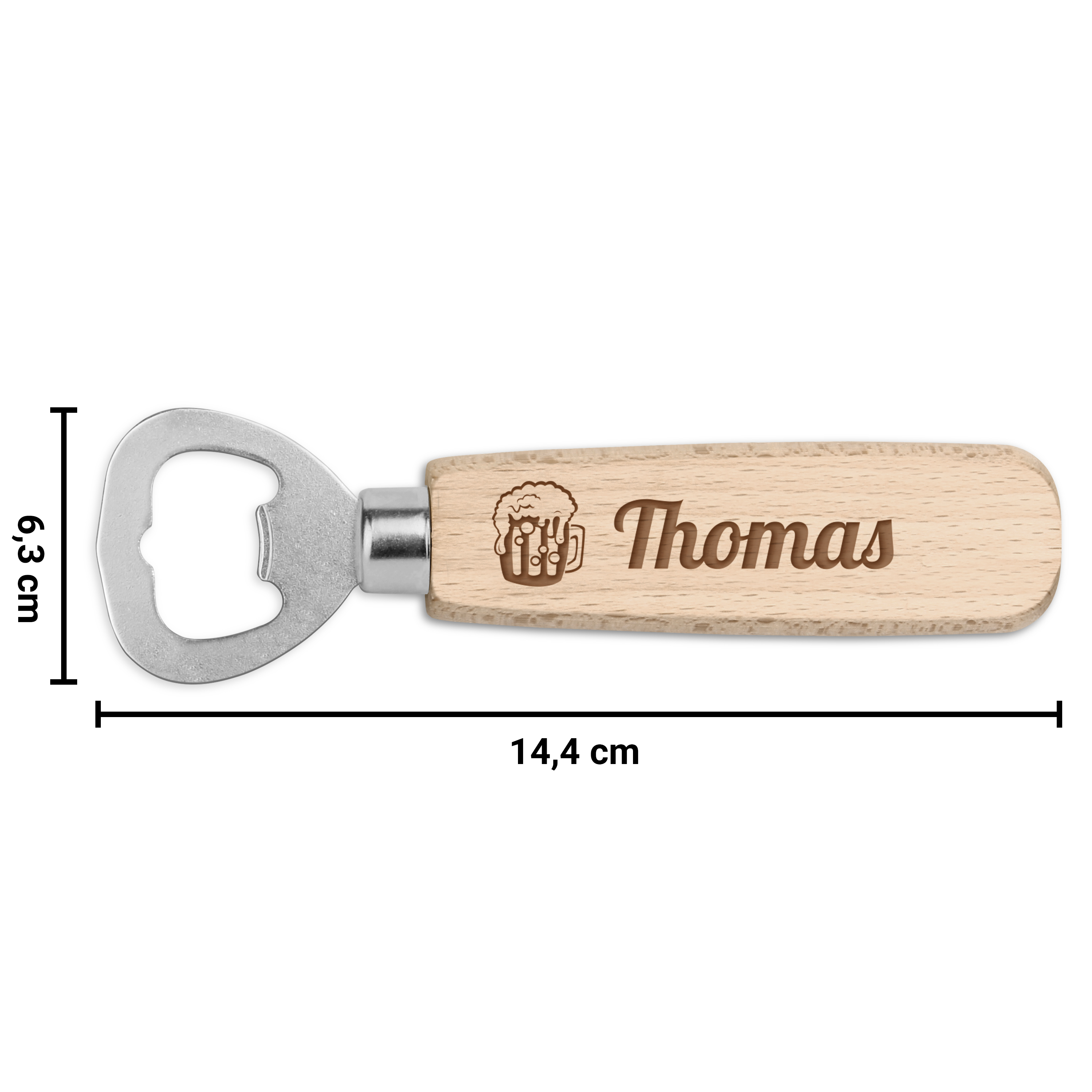 Holz-Flaschenöffner - Standard 2
