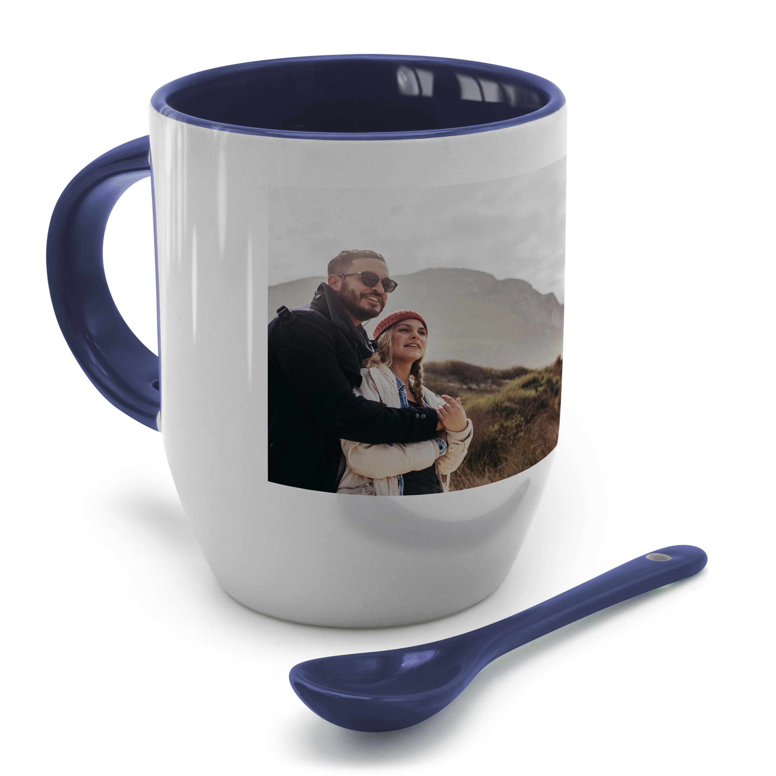 Löffeltasse Blau Standard 2