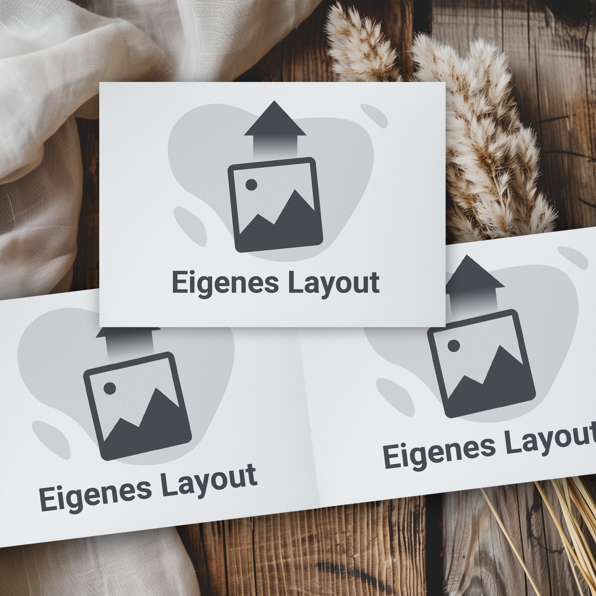 Karte - Eigenes Design Klappkarte A6 Quer (14,8 x 10,5 cm) 1