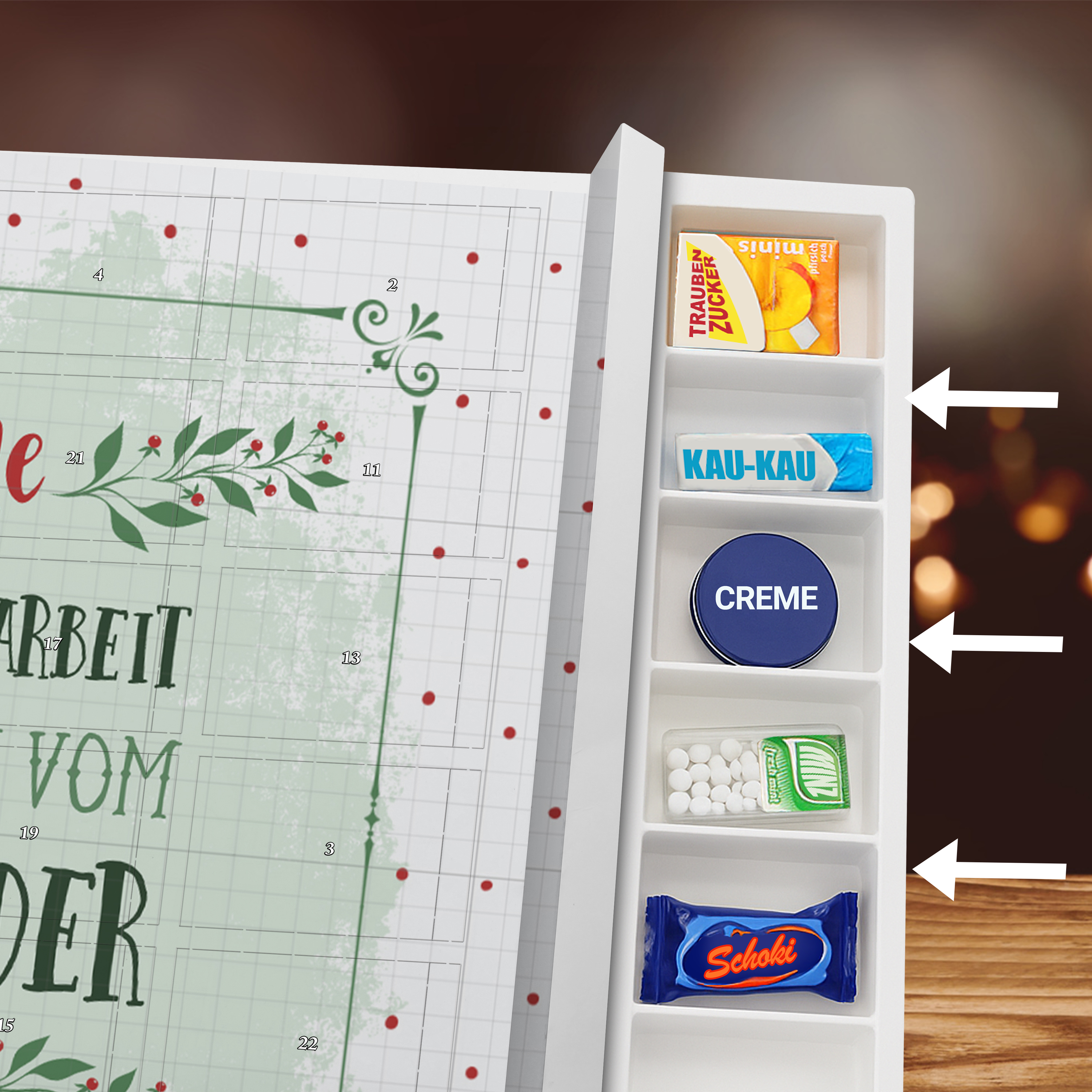 XL Adventskalender zum Befüllen - Standard 6