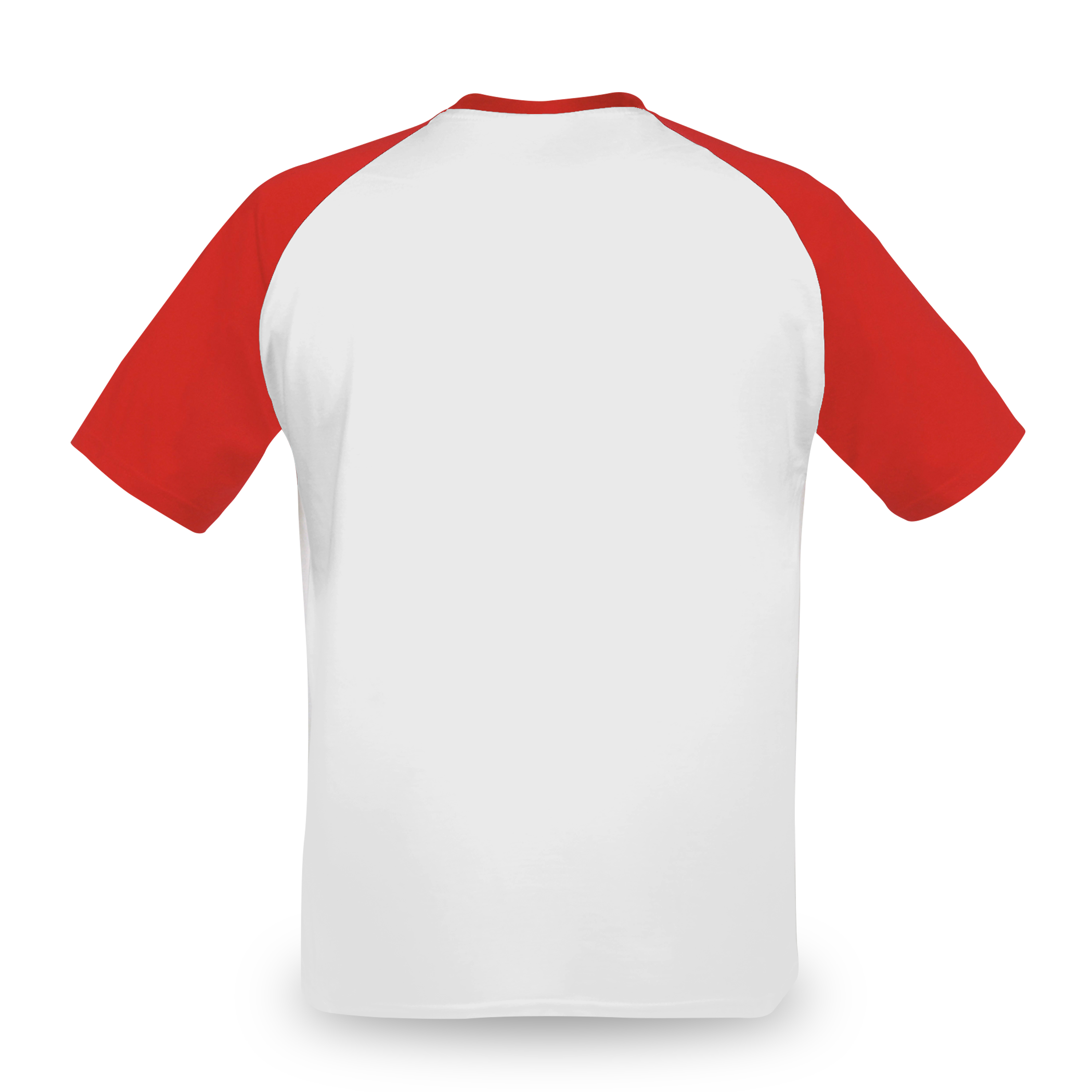 T-Shirt Baseball Weiß/Rot 2