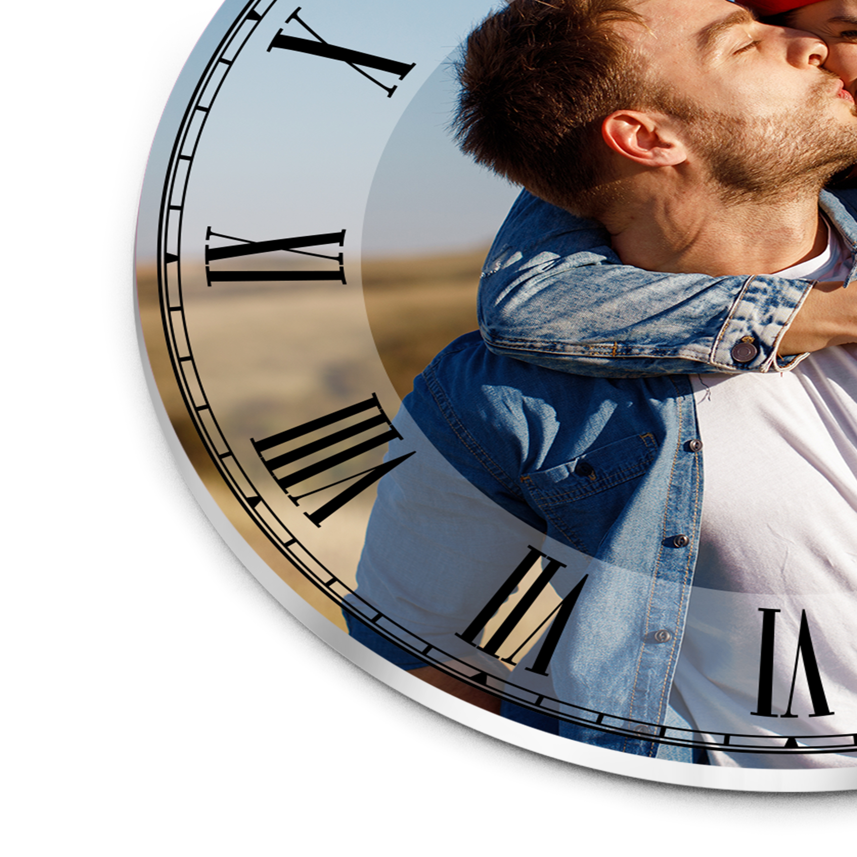 Wanduhr kreativ klein (26 cm) PVC Hartschaum 4