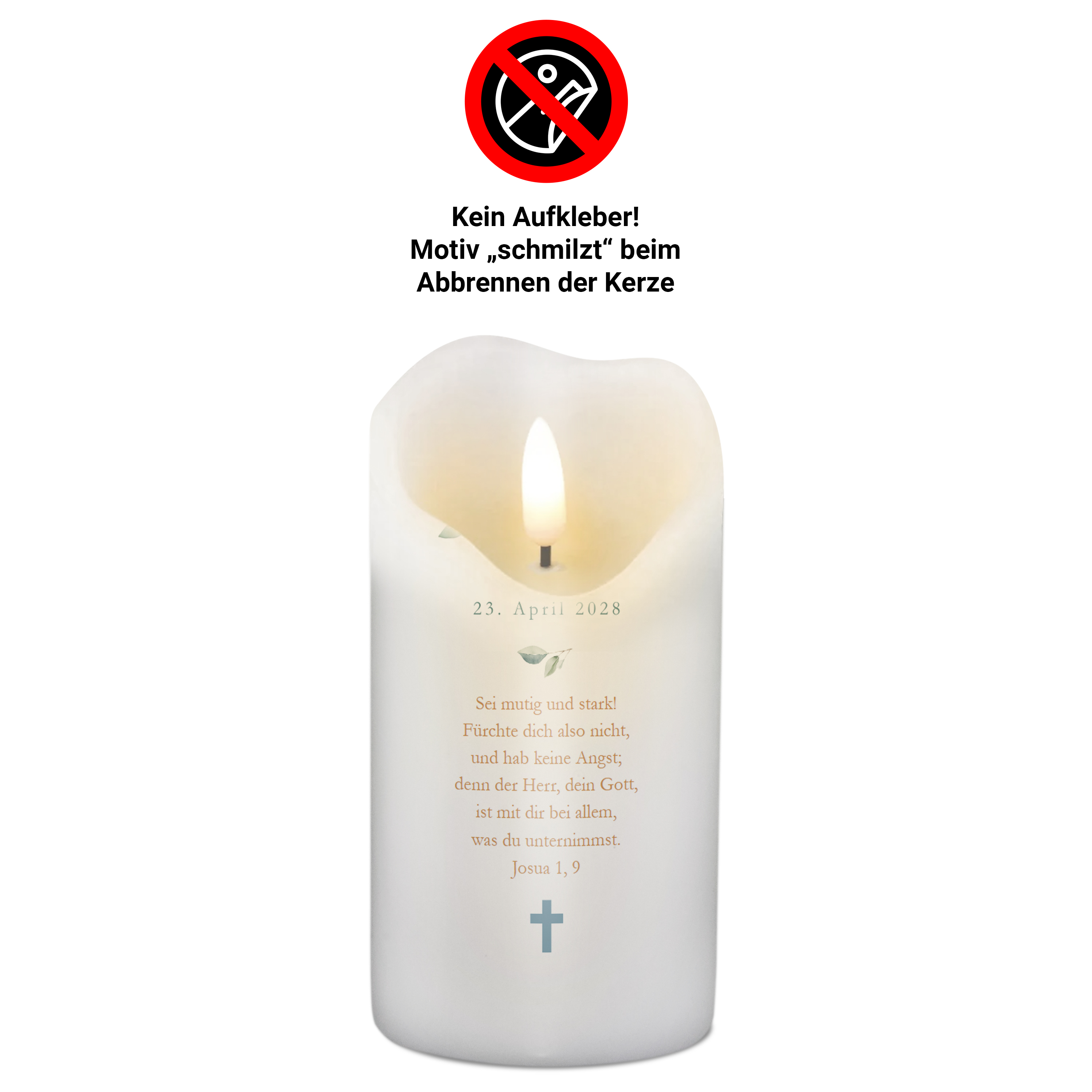 Kommunionkerze 29 cm 3