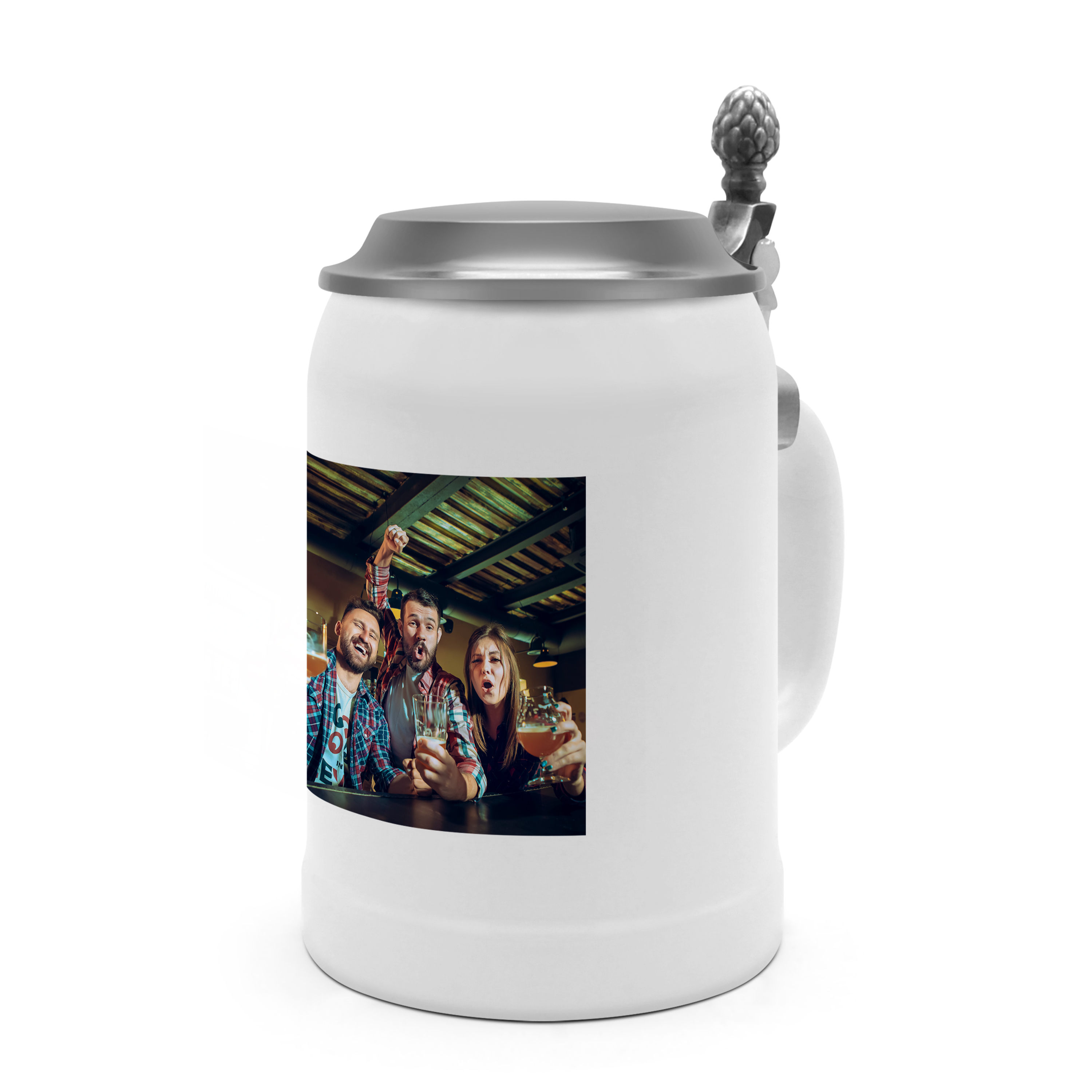 Bierkrug mit Deckel - Standard 1