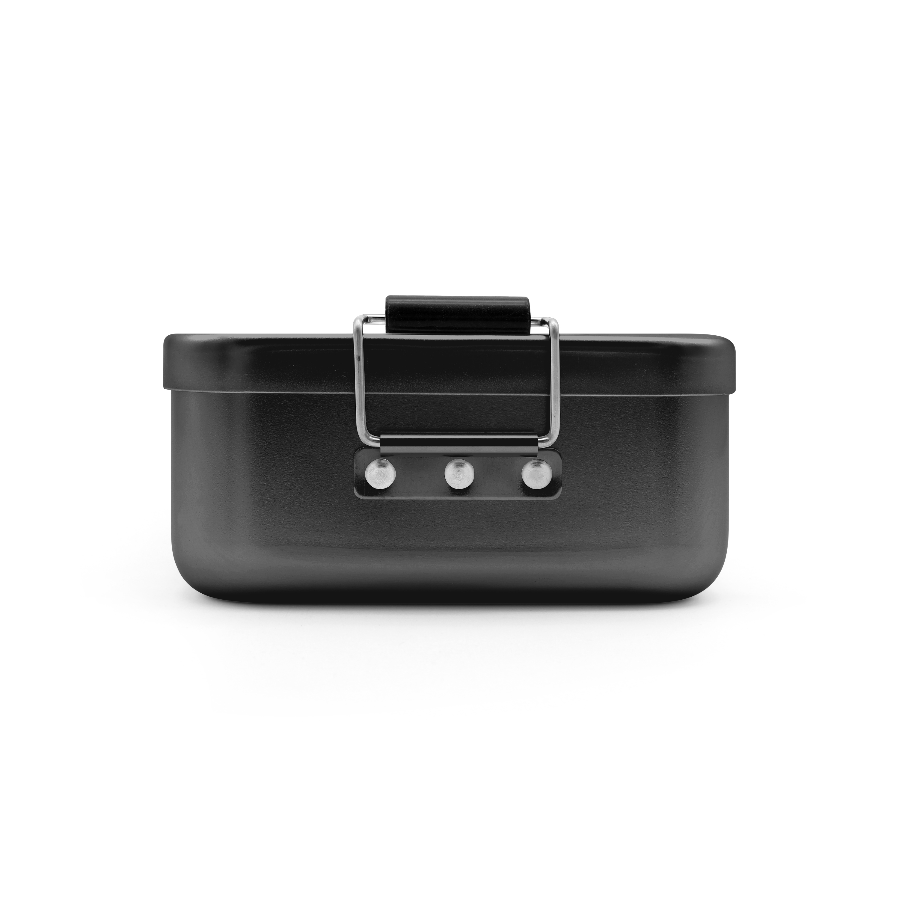 Alu-Brotdose Schwarz - Standard 3