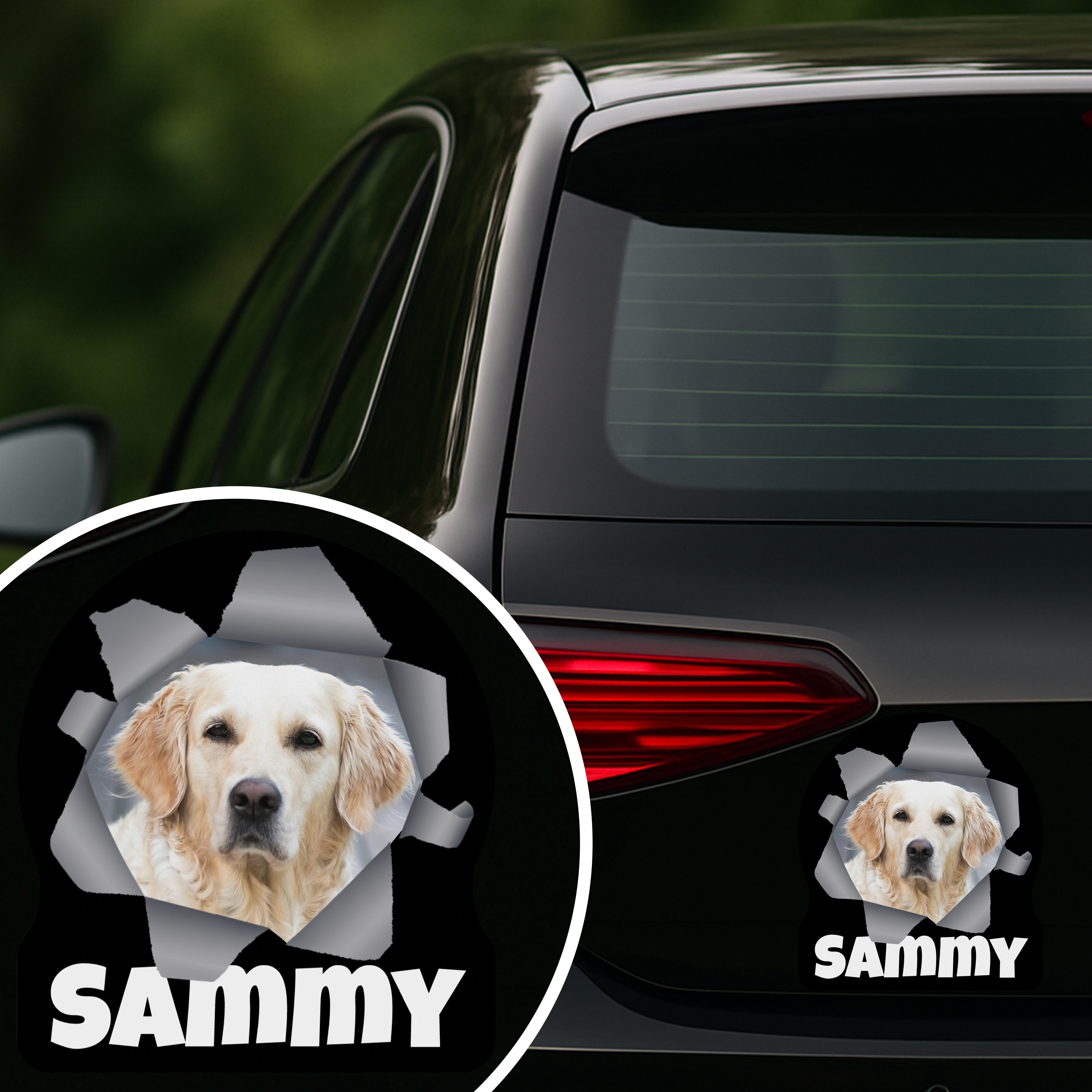 Aufkleber 10,5 cm x 7,4 cm (DIN A7) Basic Sticker 5