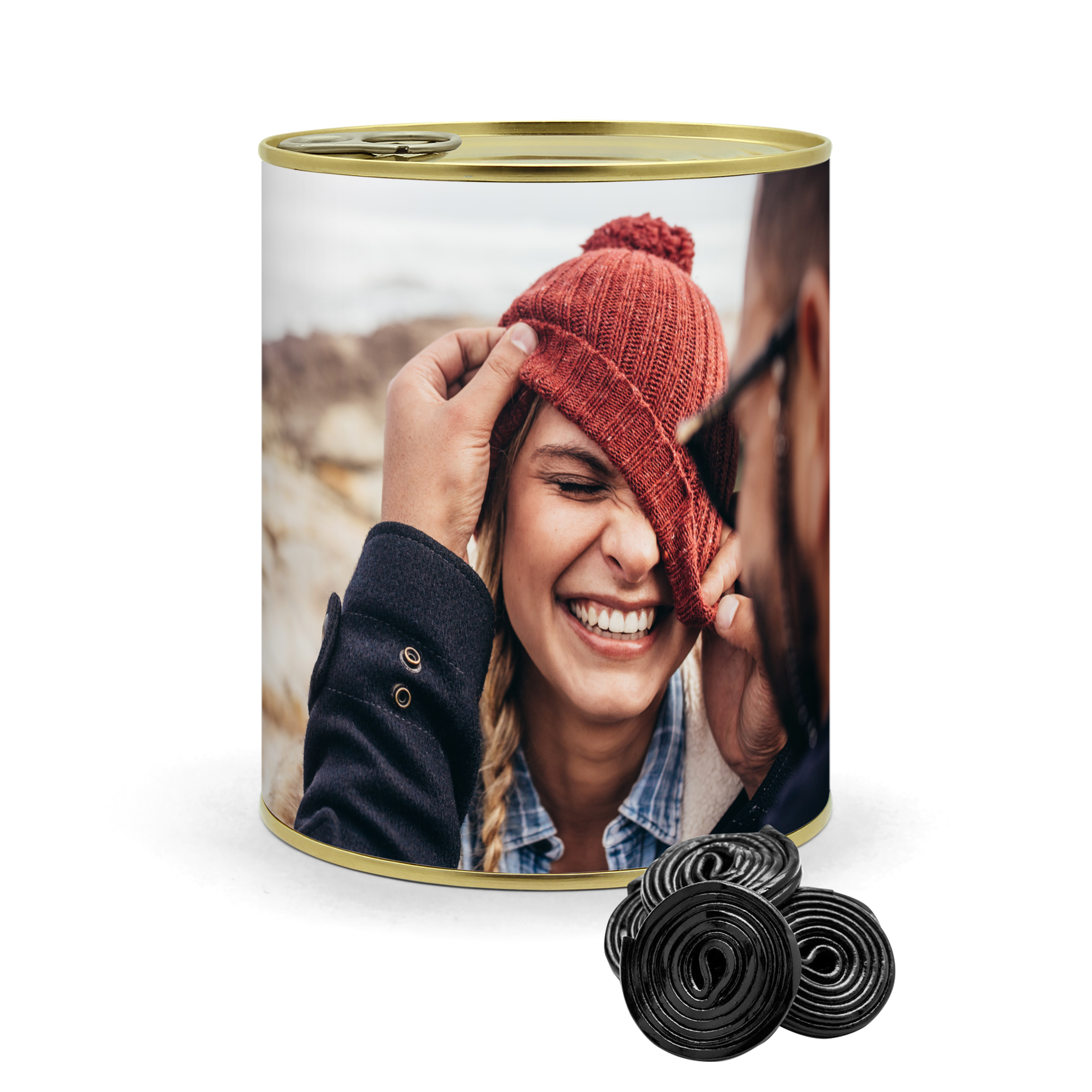 Konservendose Haribo Lakritz Schnecken 1