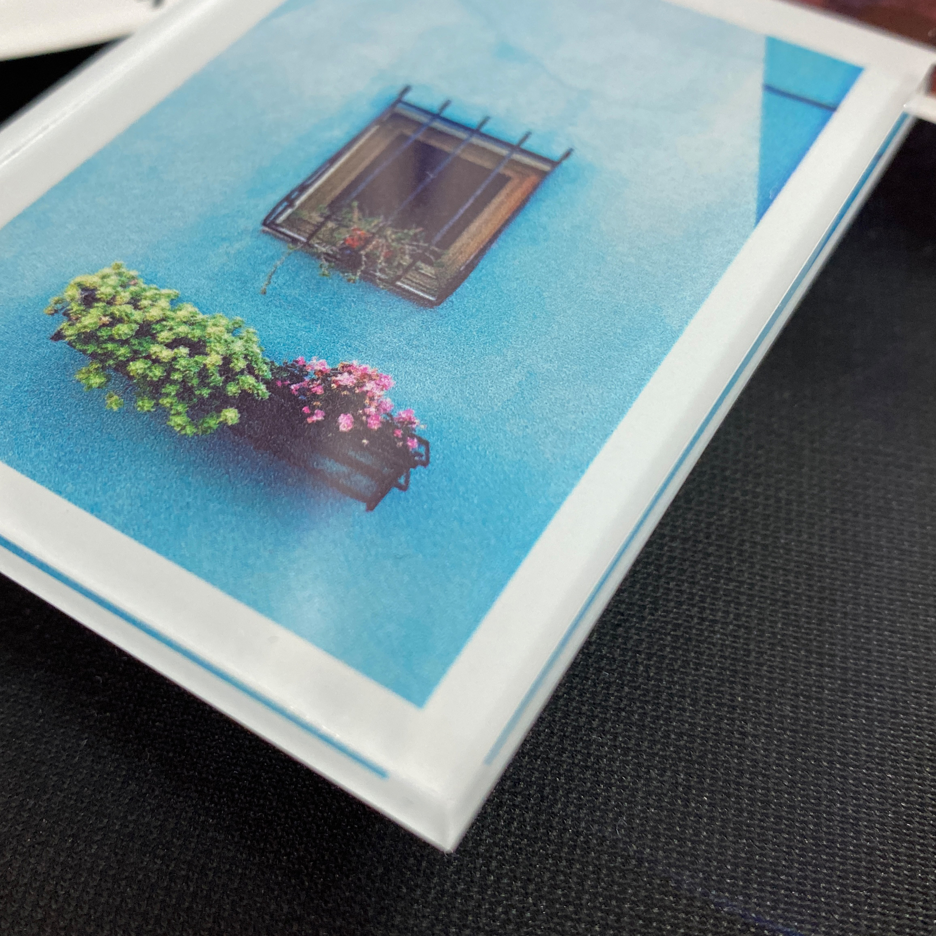 Mehrbild-Fotouhr "Wanduhr" klein (26 cm x 25,5 cm) Acrylglas 6