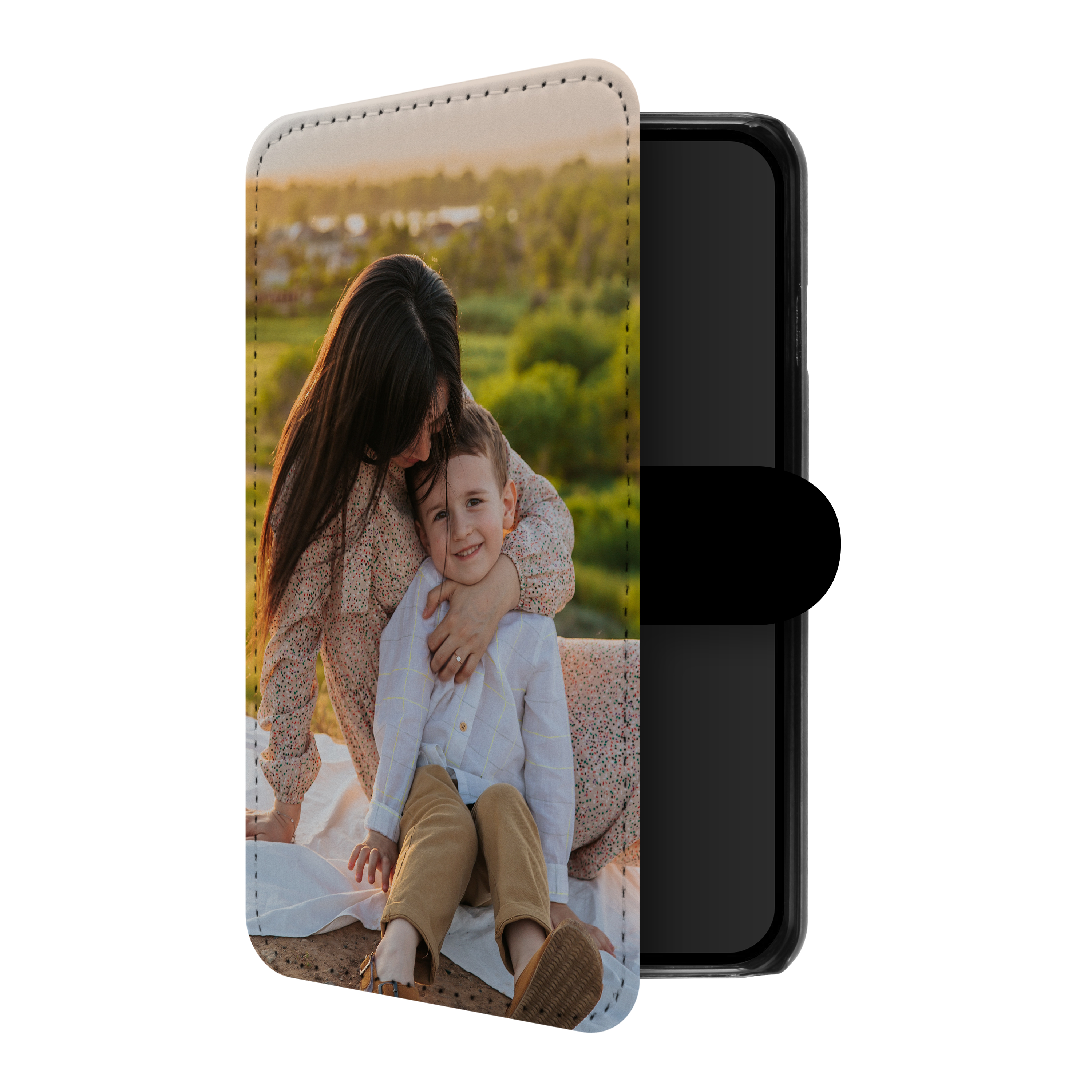 Galaxy J3 (2017) Flipcase schwarz 1