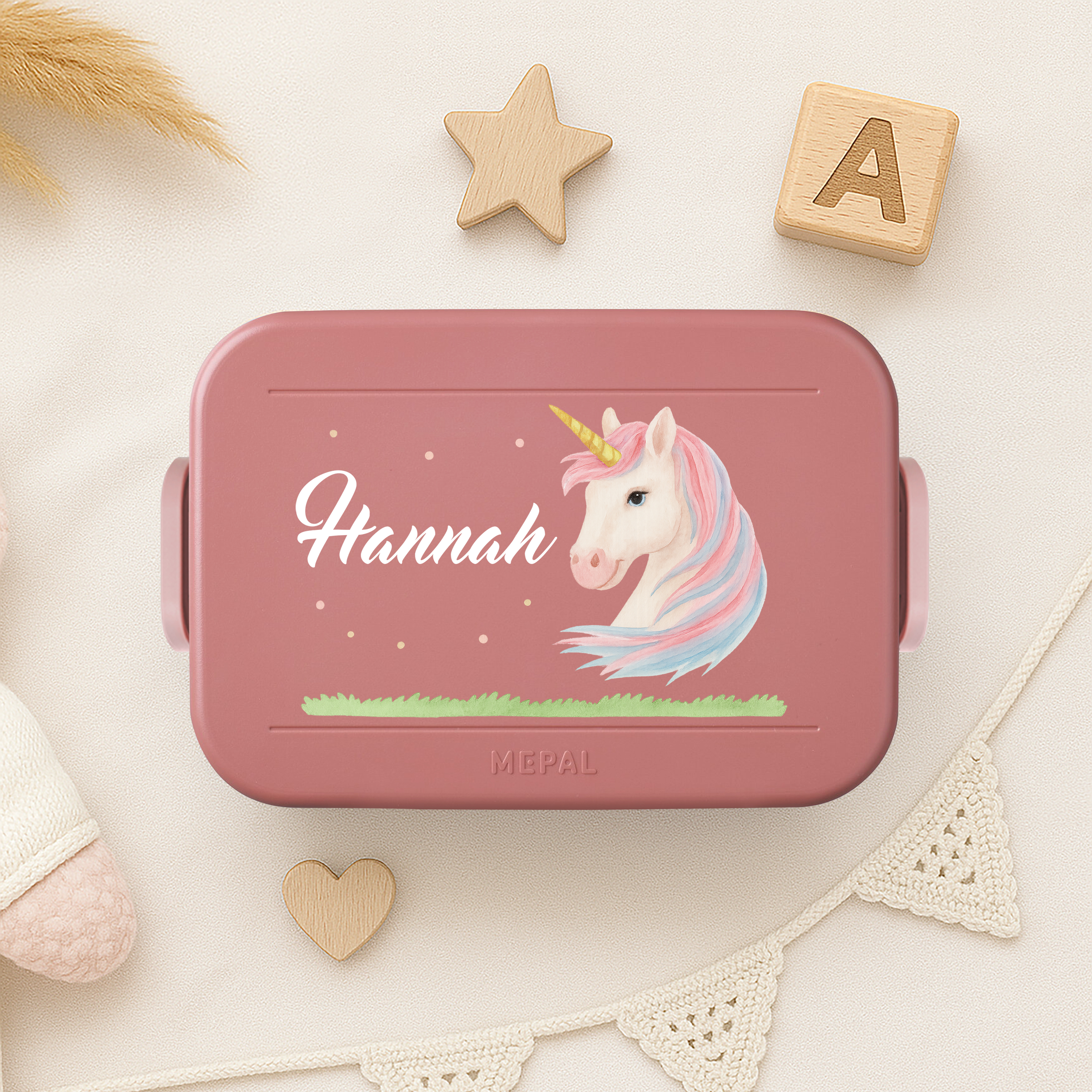 Mepal Lunchbox "Bento" Pastellrot 8