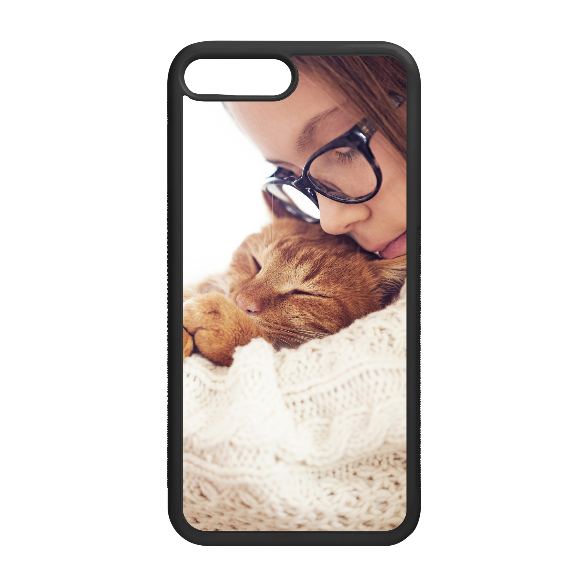 iPhone 7 Plus schwarz Softcase 1