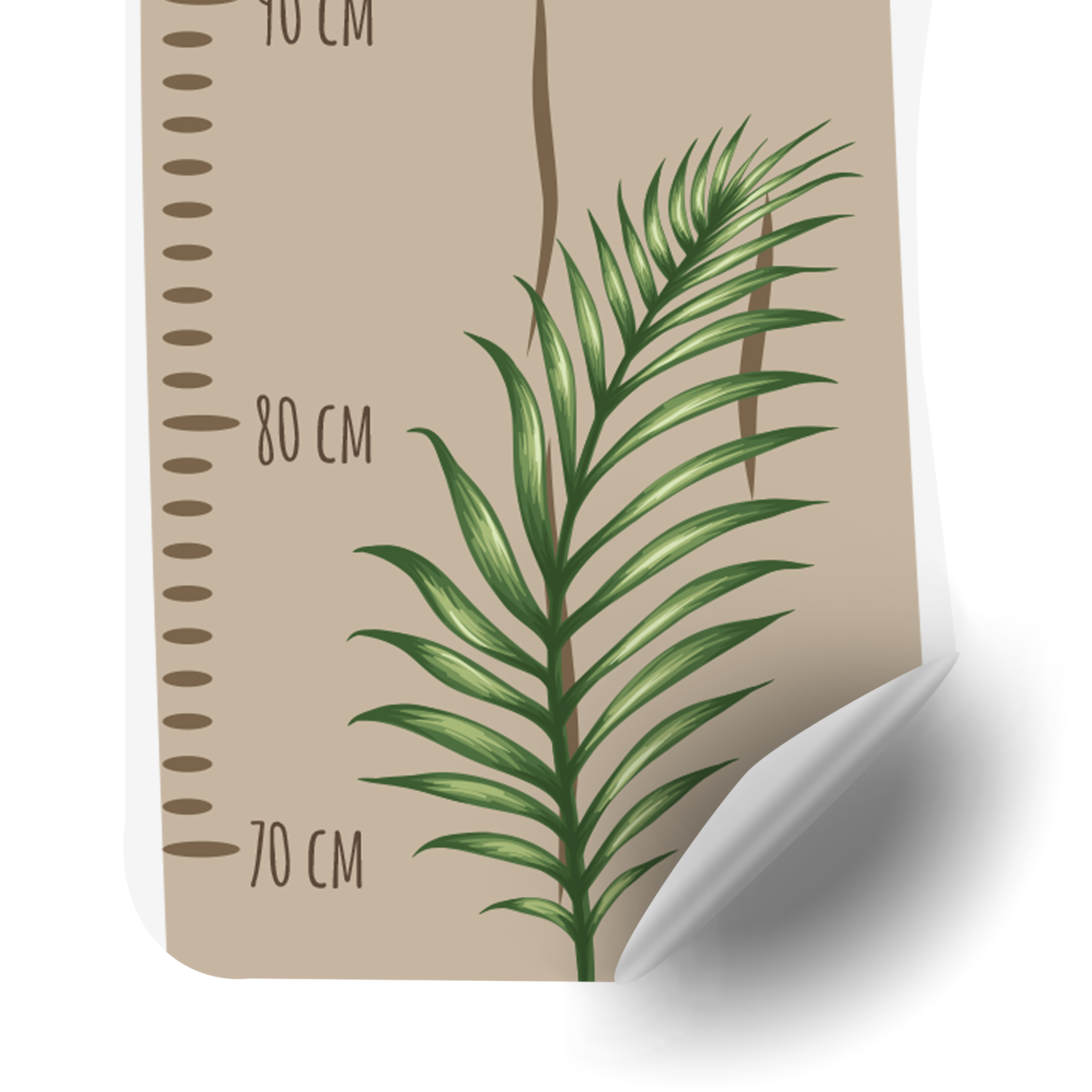 Kindermesslatte 20 cm Wandtattoo-Folie 2