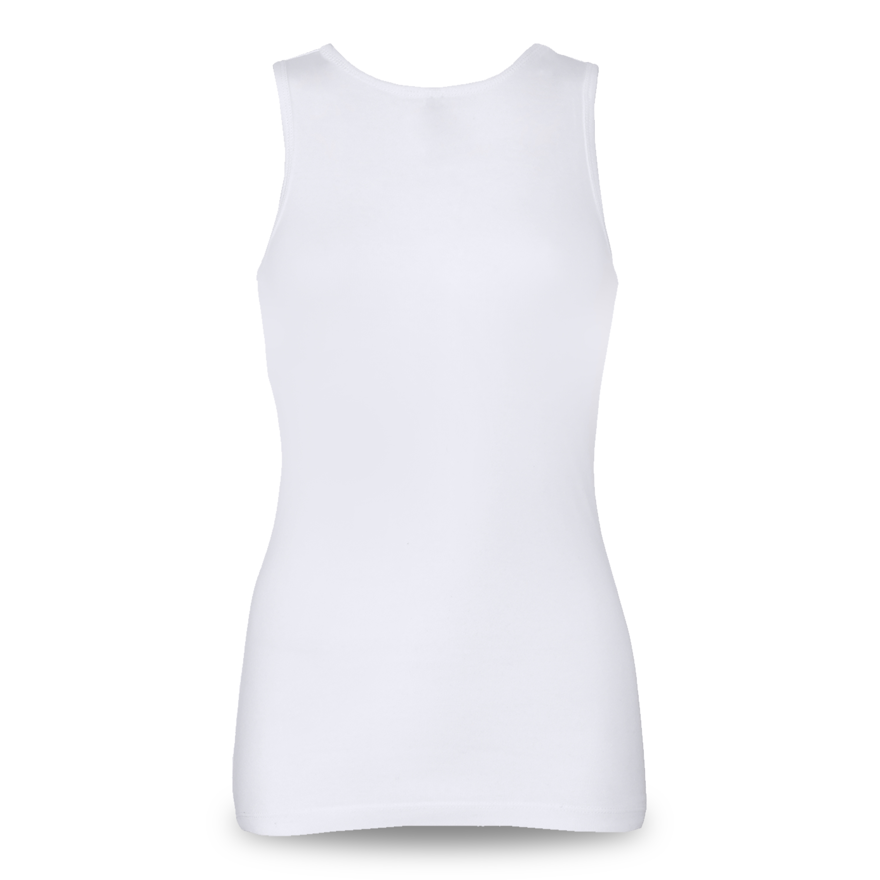 Damen Tanktop S Weiß 2