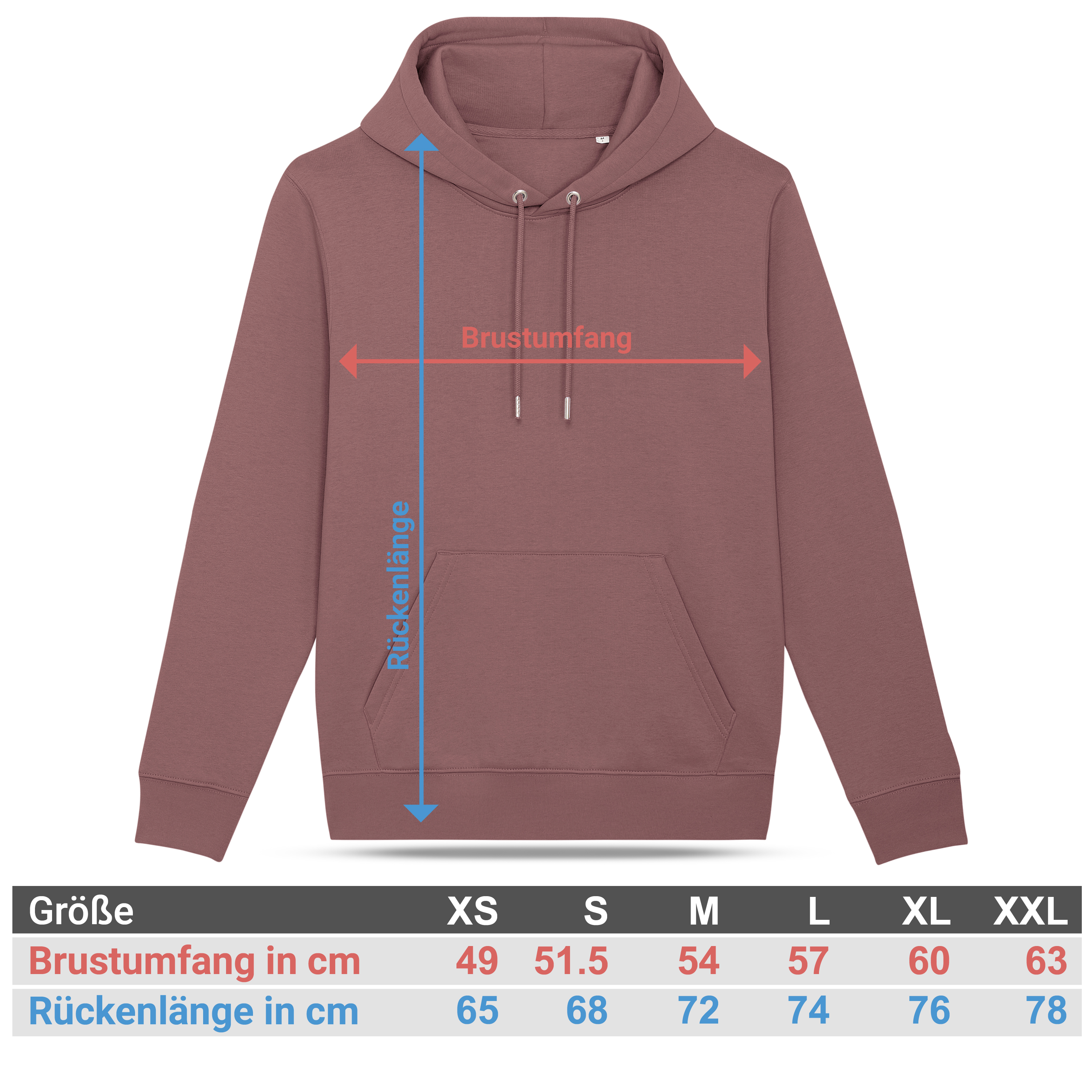 Bio Hoodie „Premium“ Kaffa Coffee 4