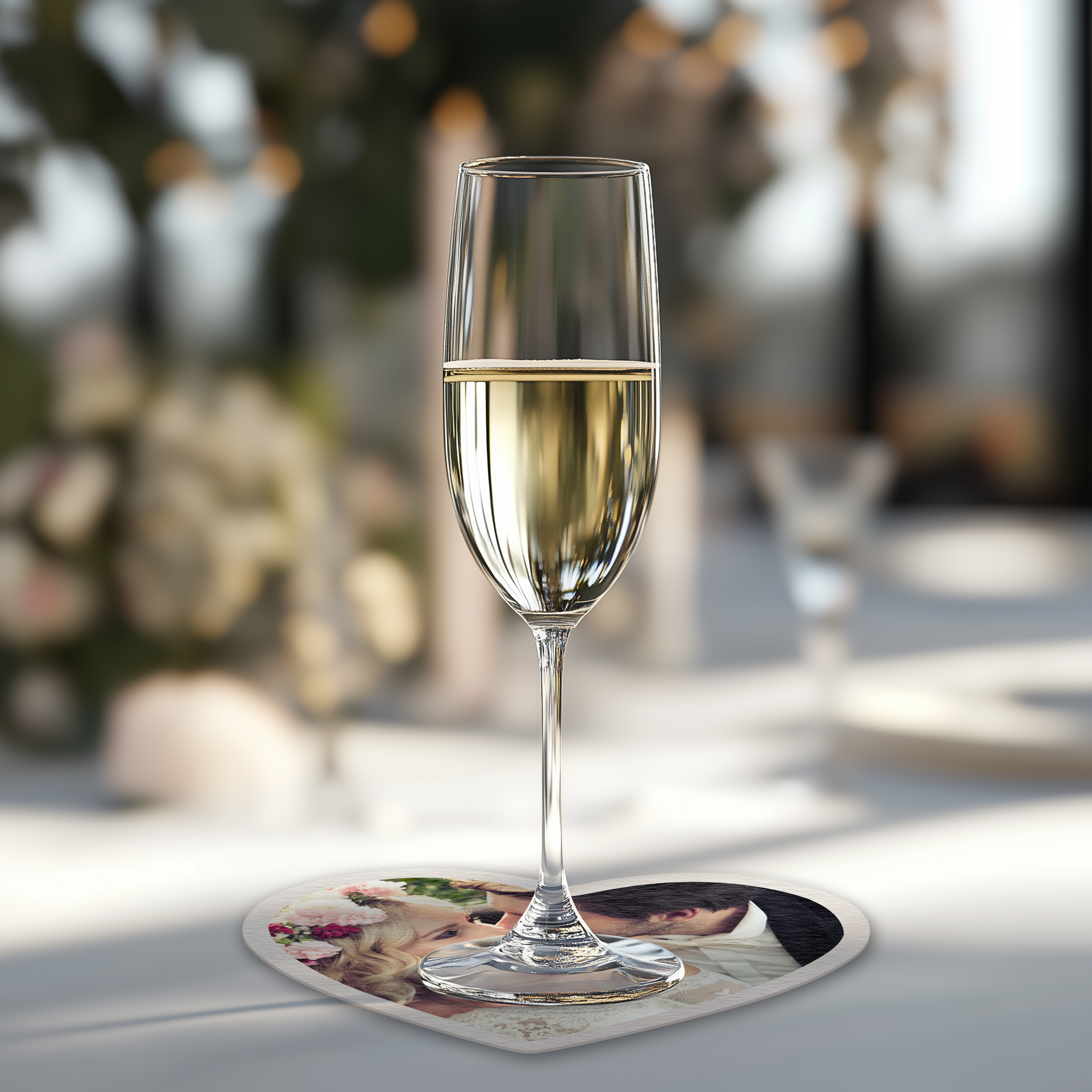 Bierdeckel Herz Karton 8