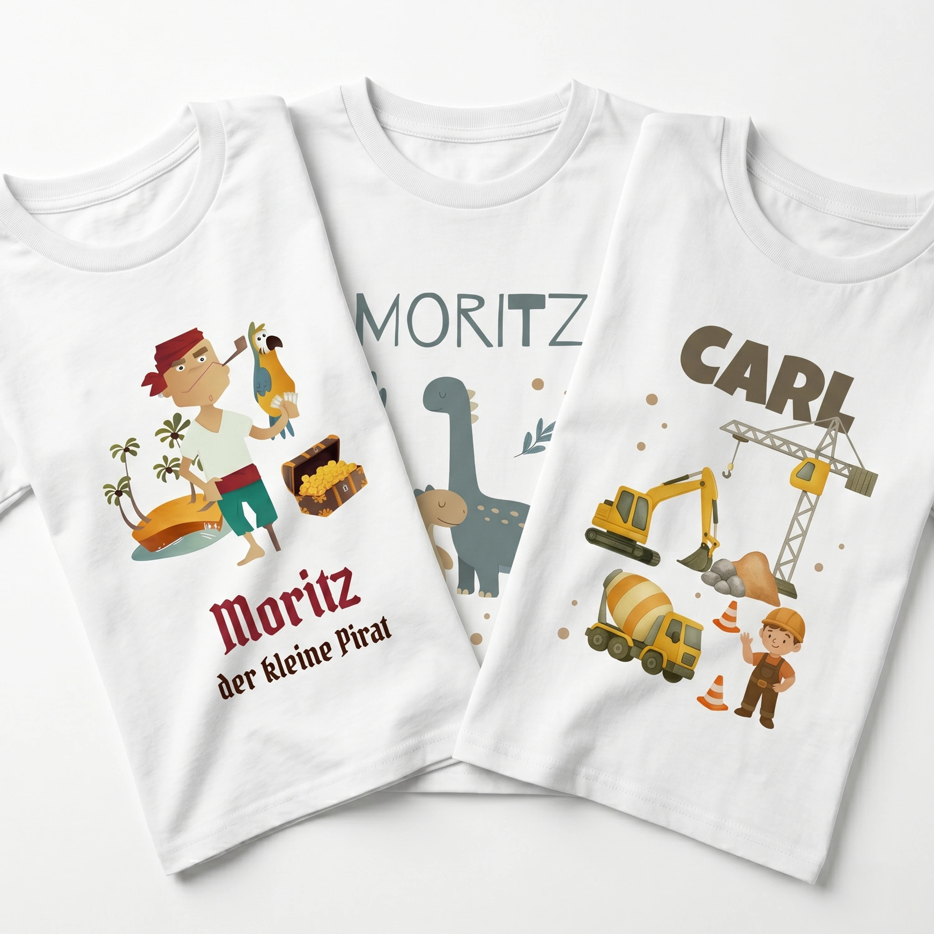 Kinder Bio T-Shirt 98/104 (3-4) Weiß 7