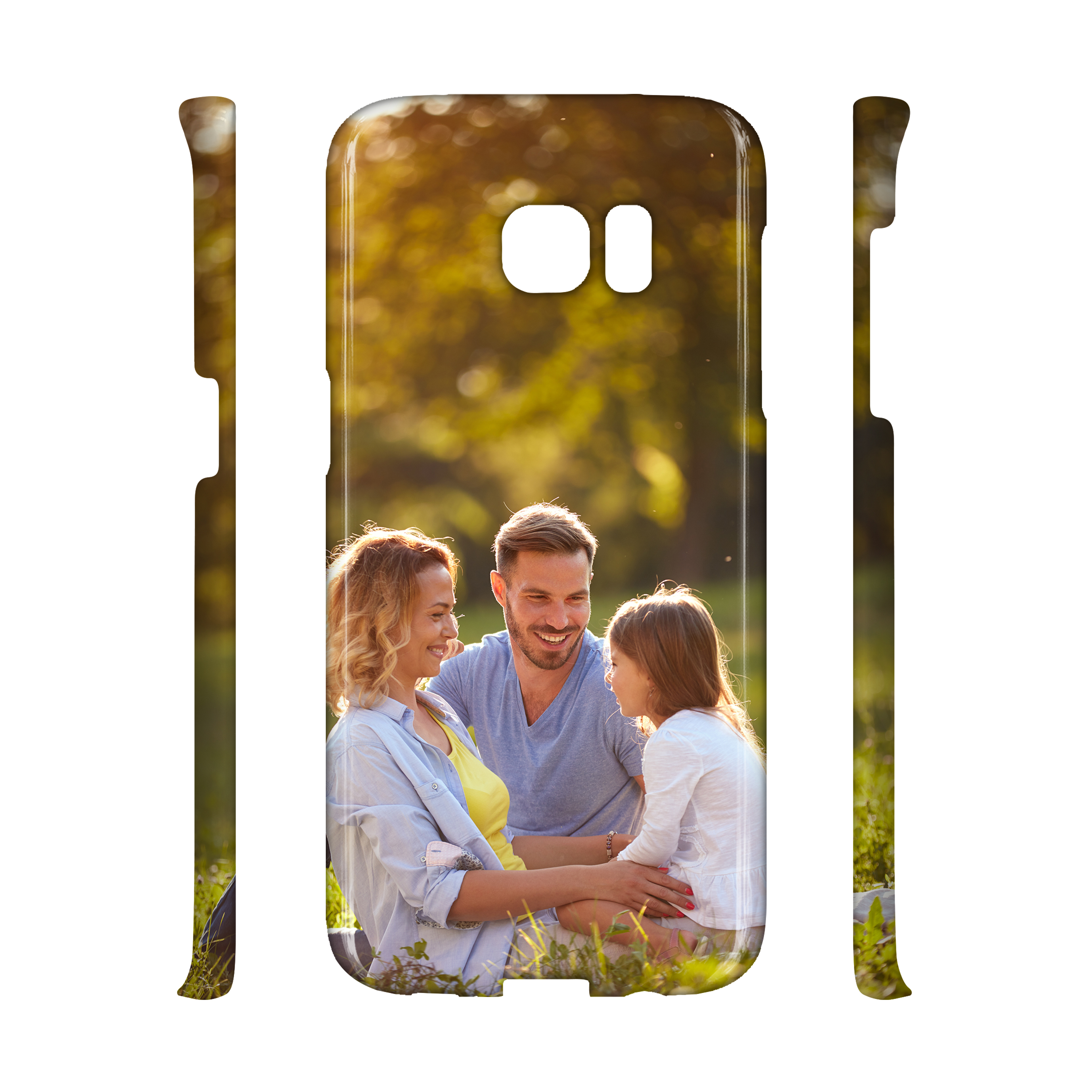 Galaxy S7 edge Premium Hardcase weiß 1