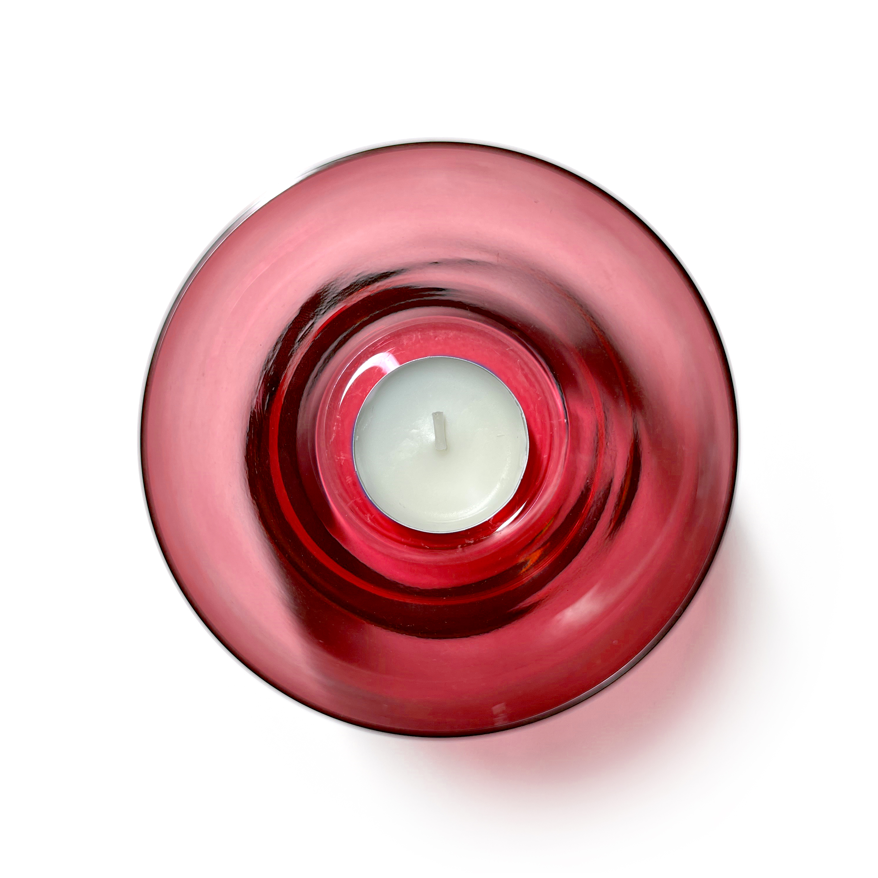 Windlicht "Gravur" Rot 4