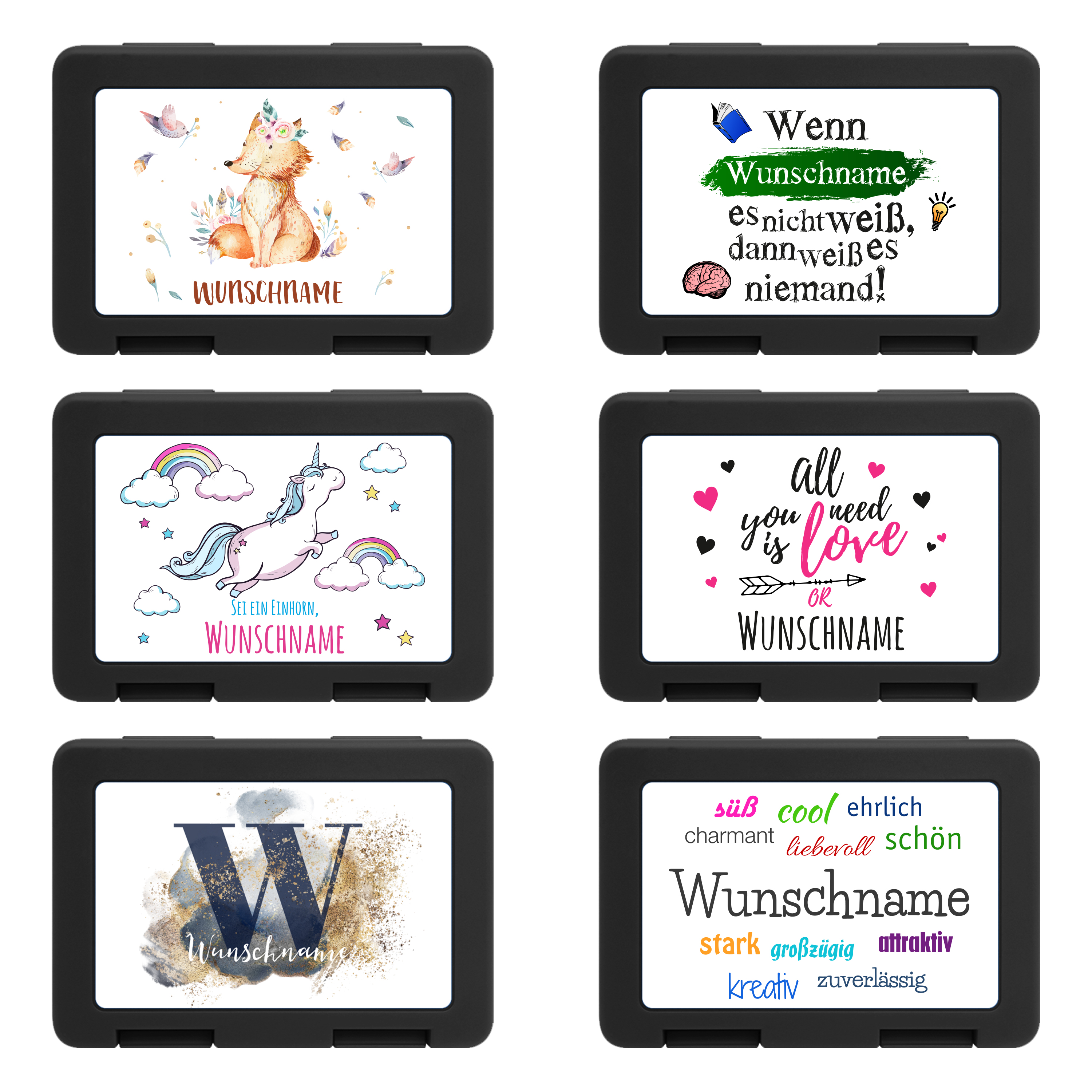 Brotdose Standard Schwarz 3