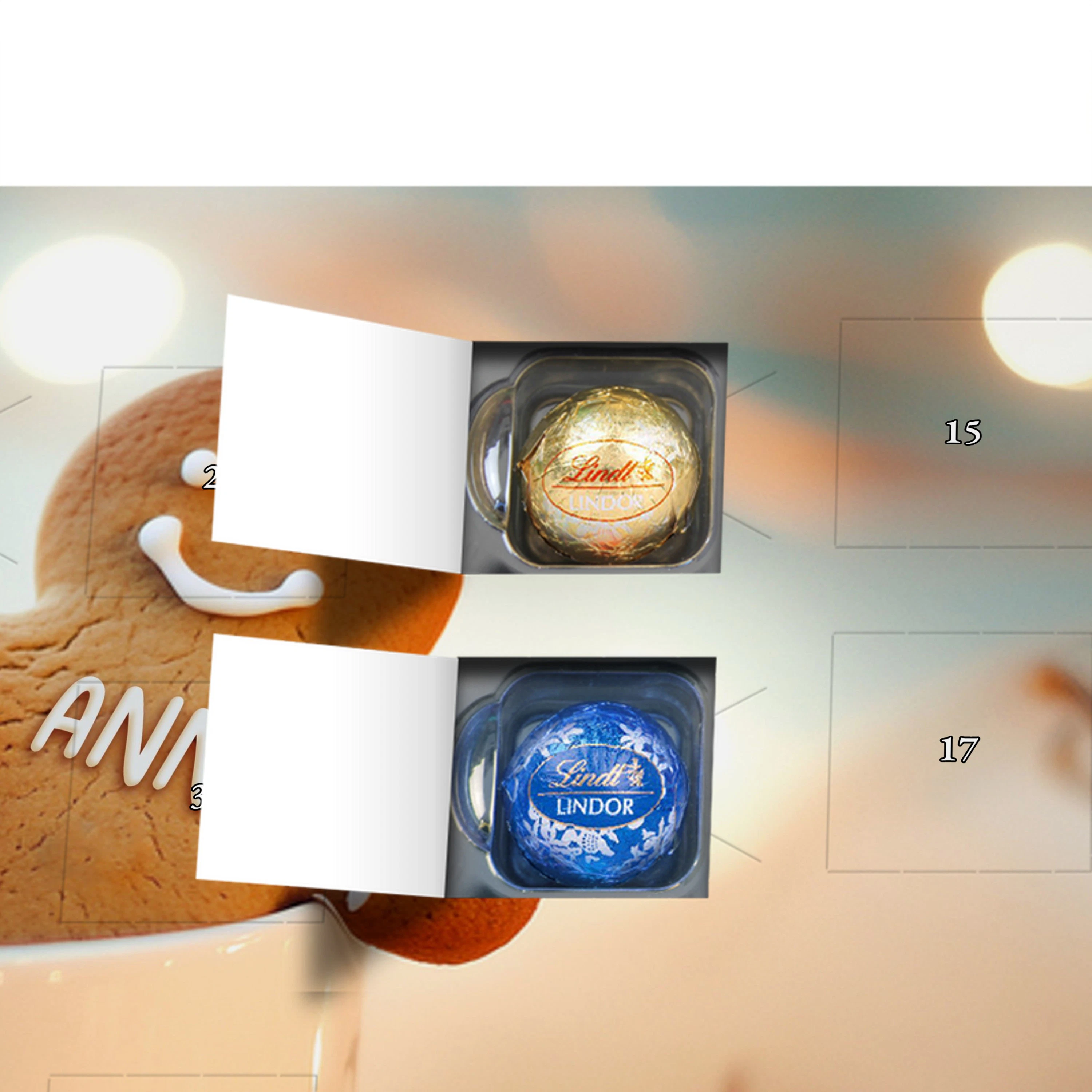 Paar-Adventskalender Lindt LINDOR 3