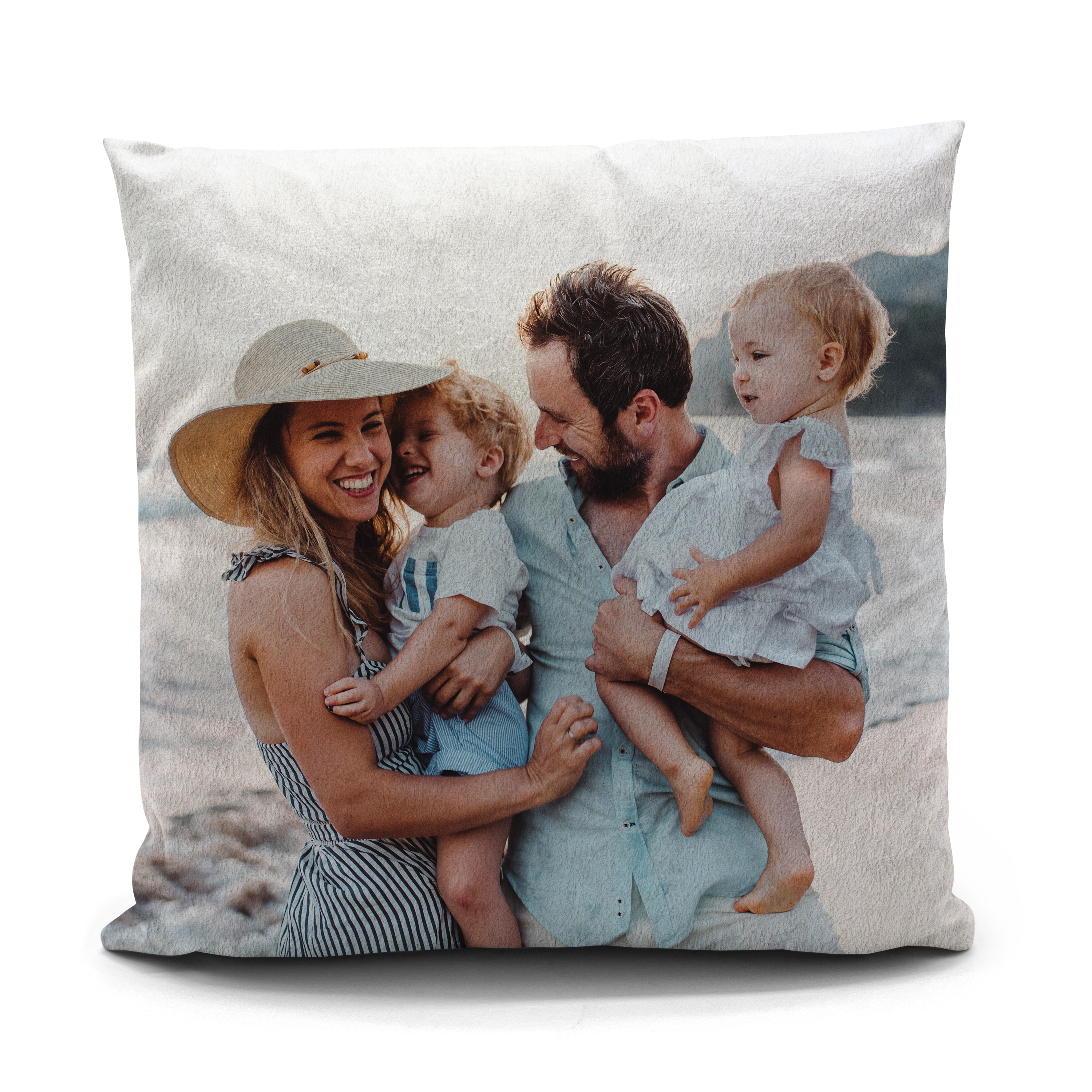 Plüsch Fotokissen 30 cm x 30 cm 1