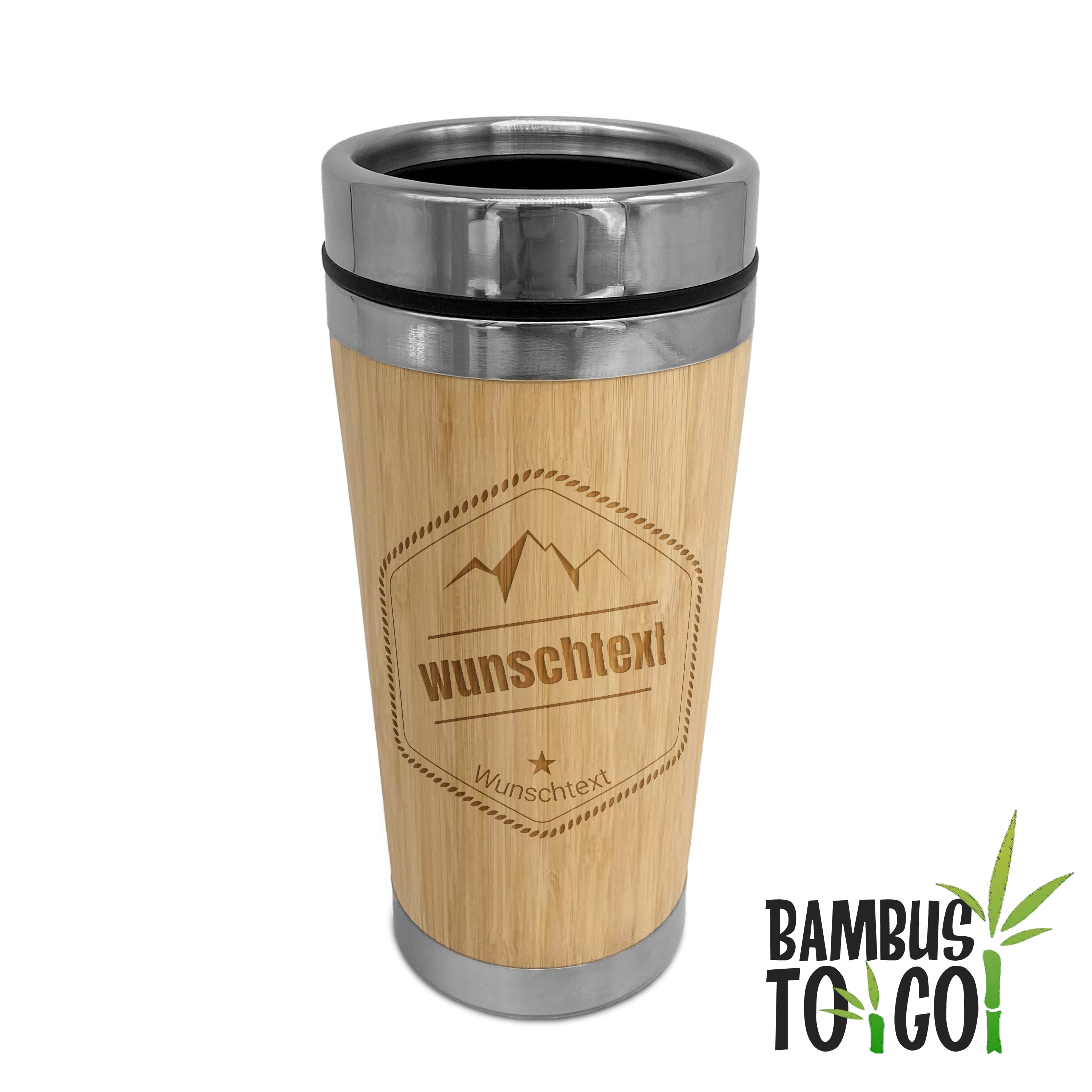 Thermobecher "Bambus to Go" - Standard 1