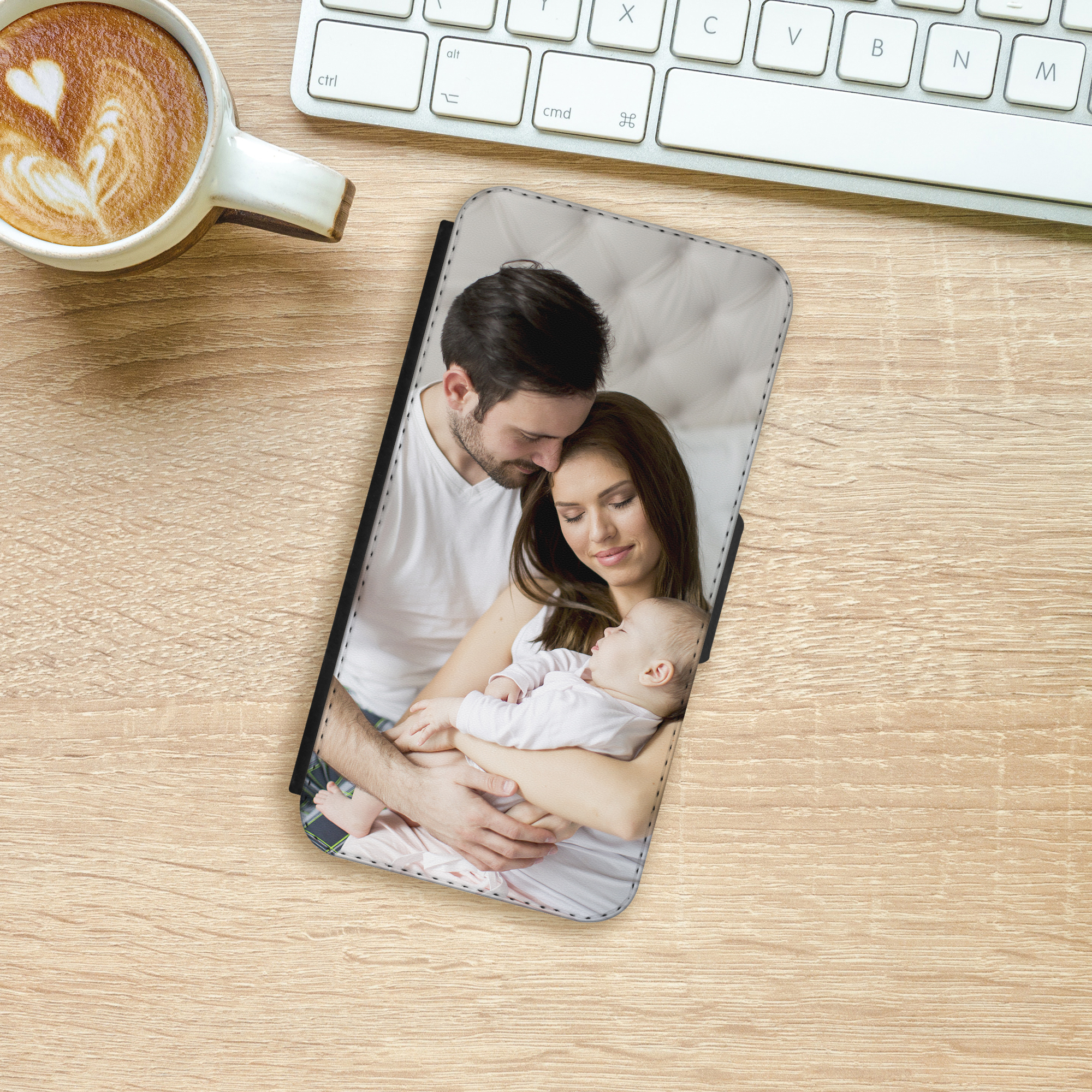 iPhone XR Flipcase schwarz 4