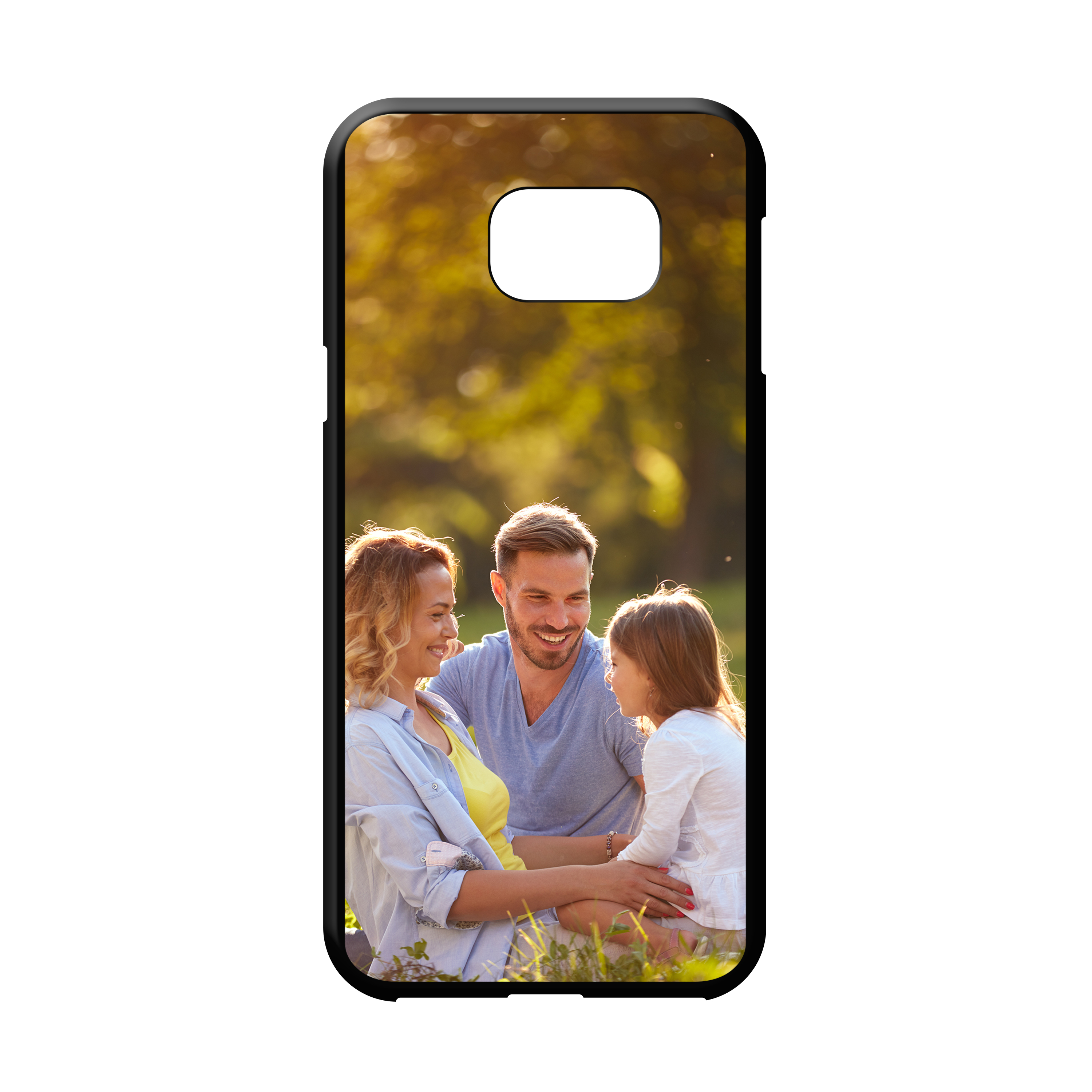 Galaxy S7 edge Hardcase schwarz 1