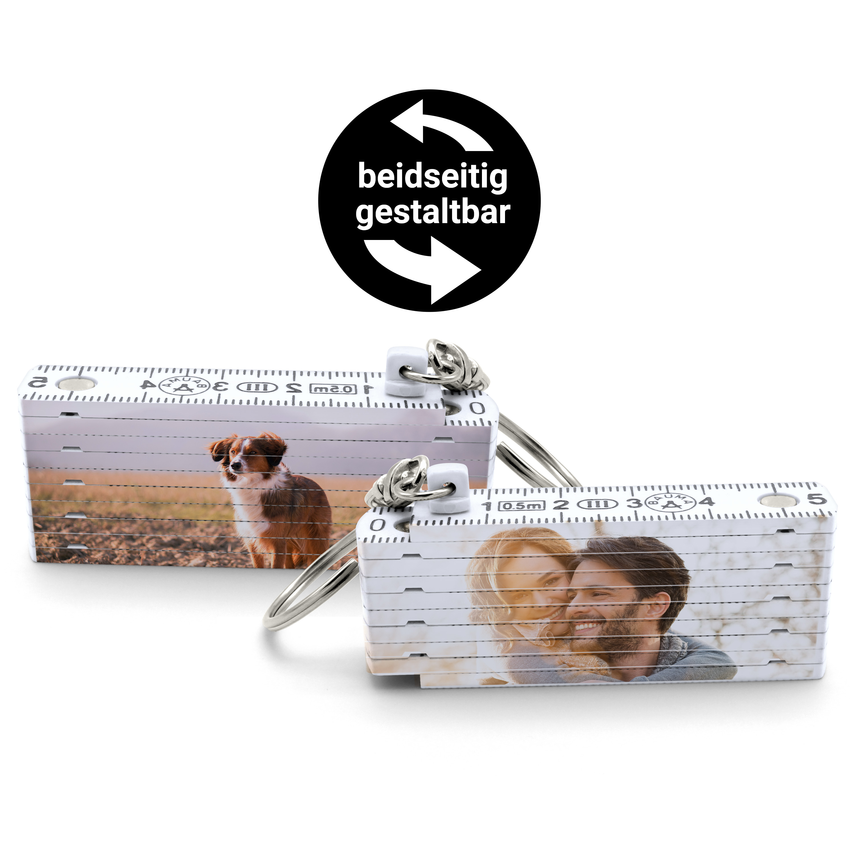 Zollstock Schlüsselanhänger - Standard 2