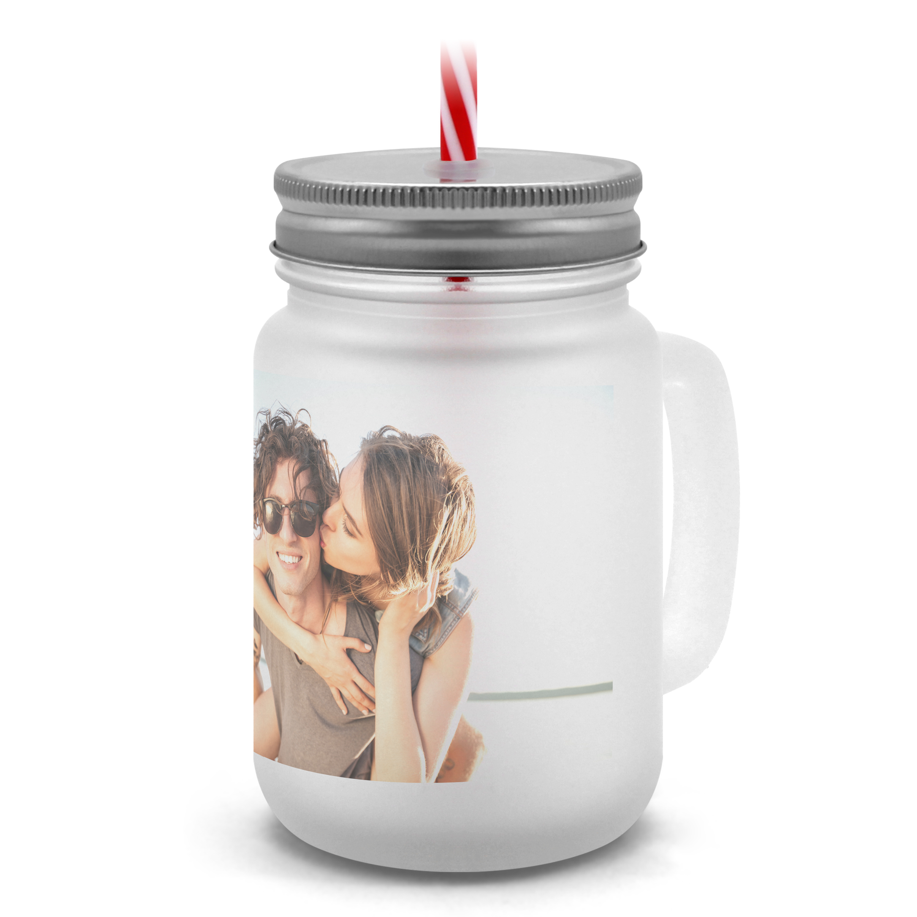 Trinkglas mit Deckel - Standard 1