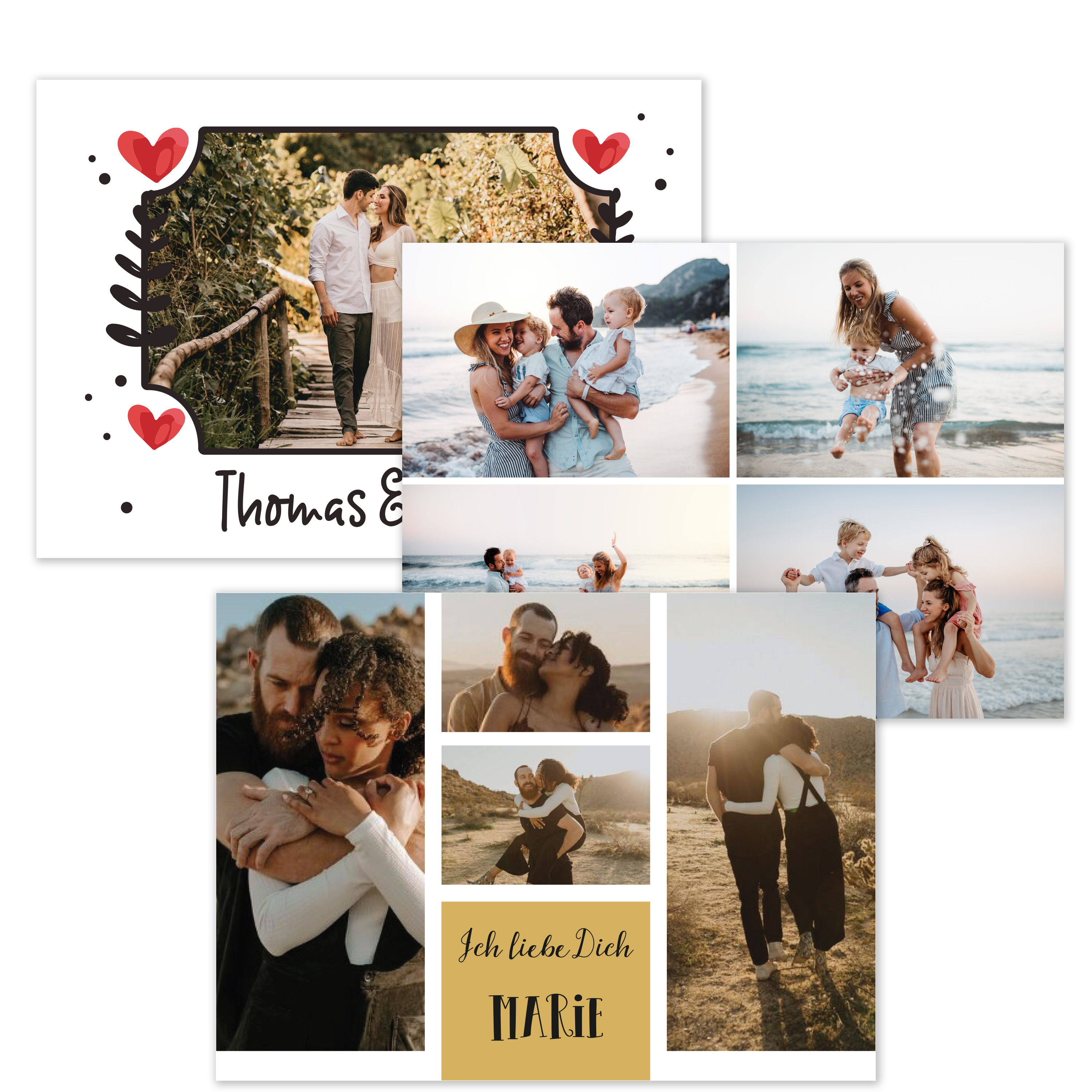 Postkarte Quadratische Karte (14,5 x 14,5 cm) 2