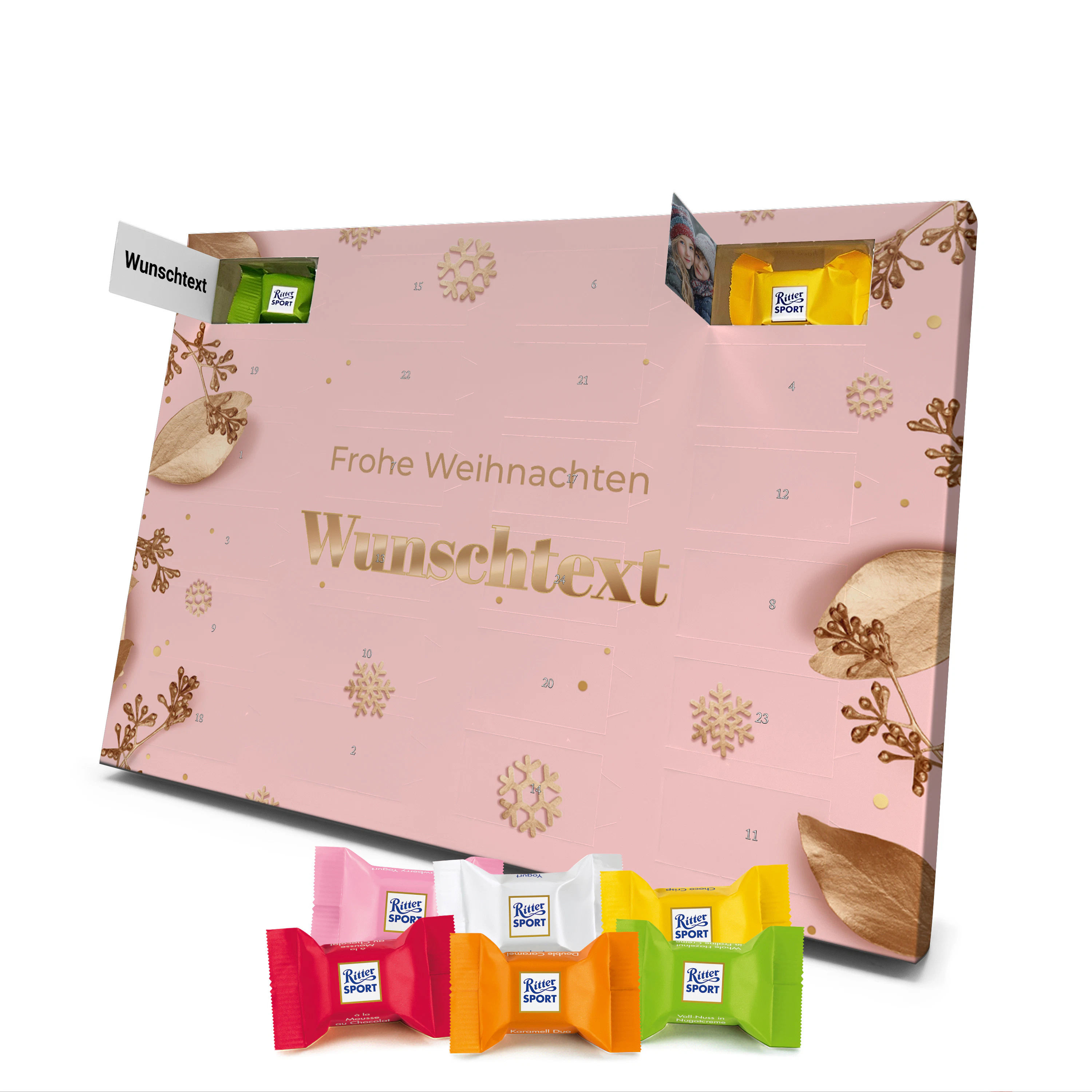 Namens-Adventskalender Ritter Sport 1
