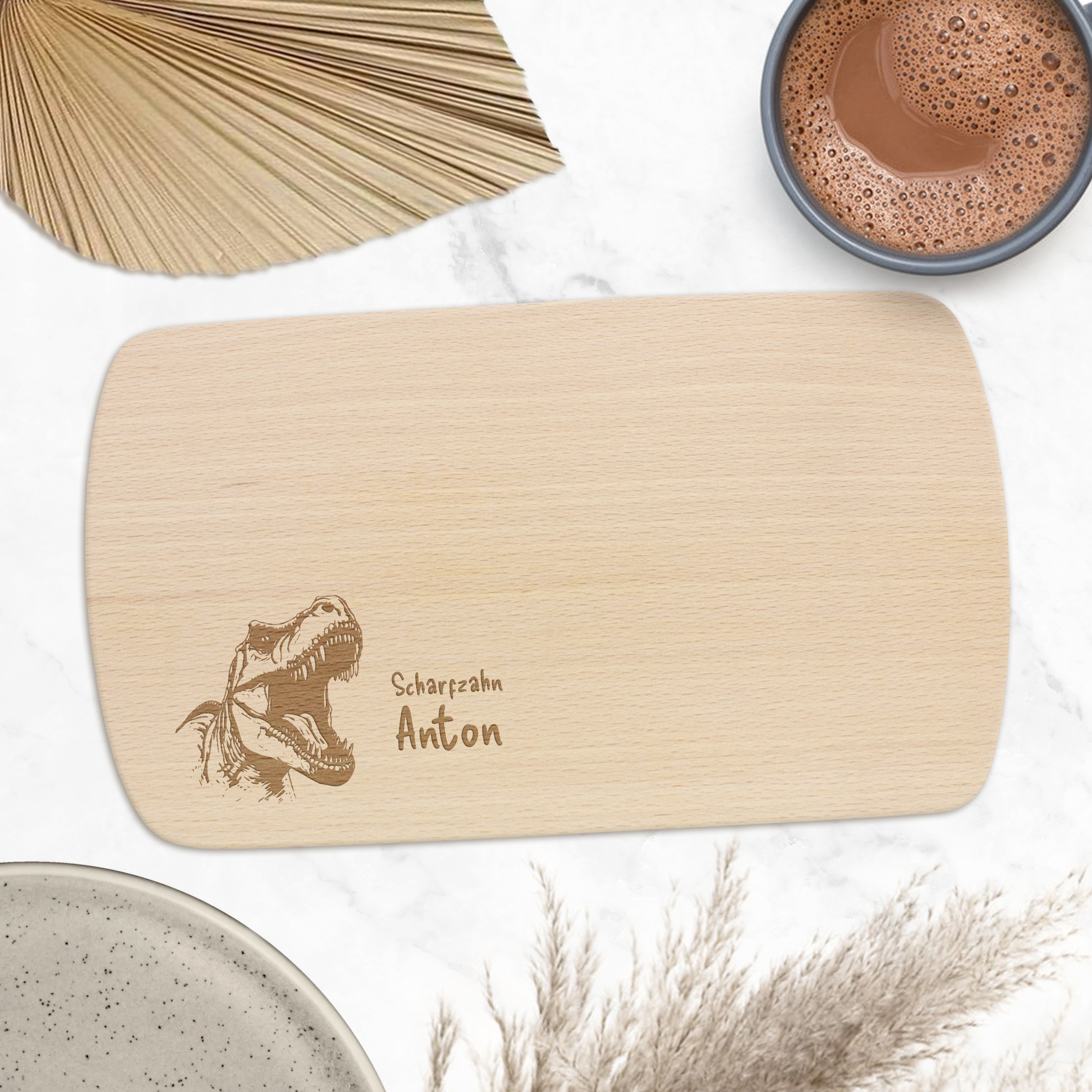 Holz-Frühstücksbrettchen Buche 7