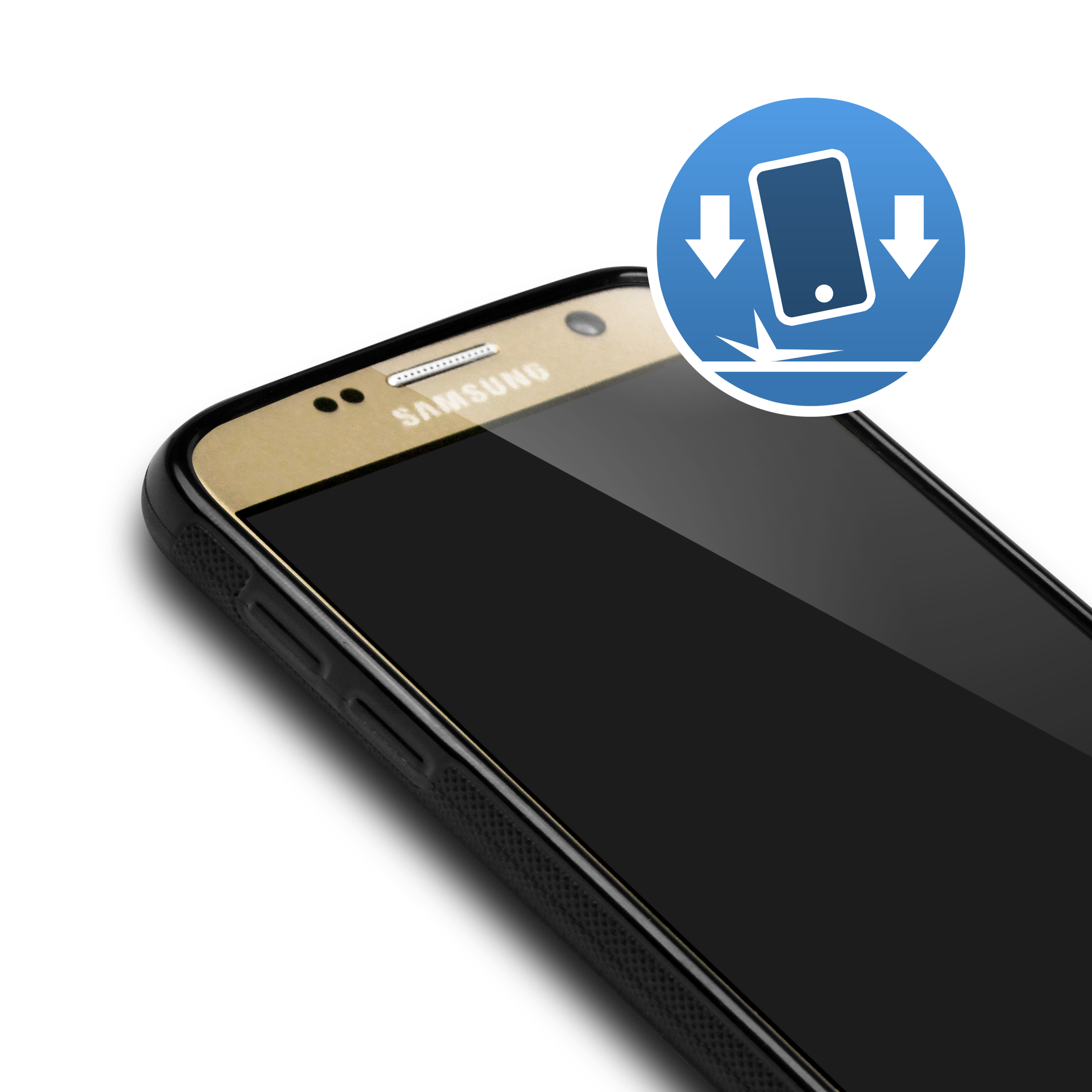 Galaxy S7 schwarz Softcase 2