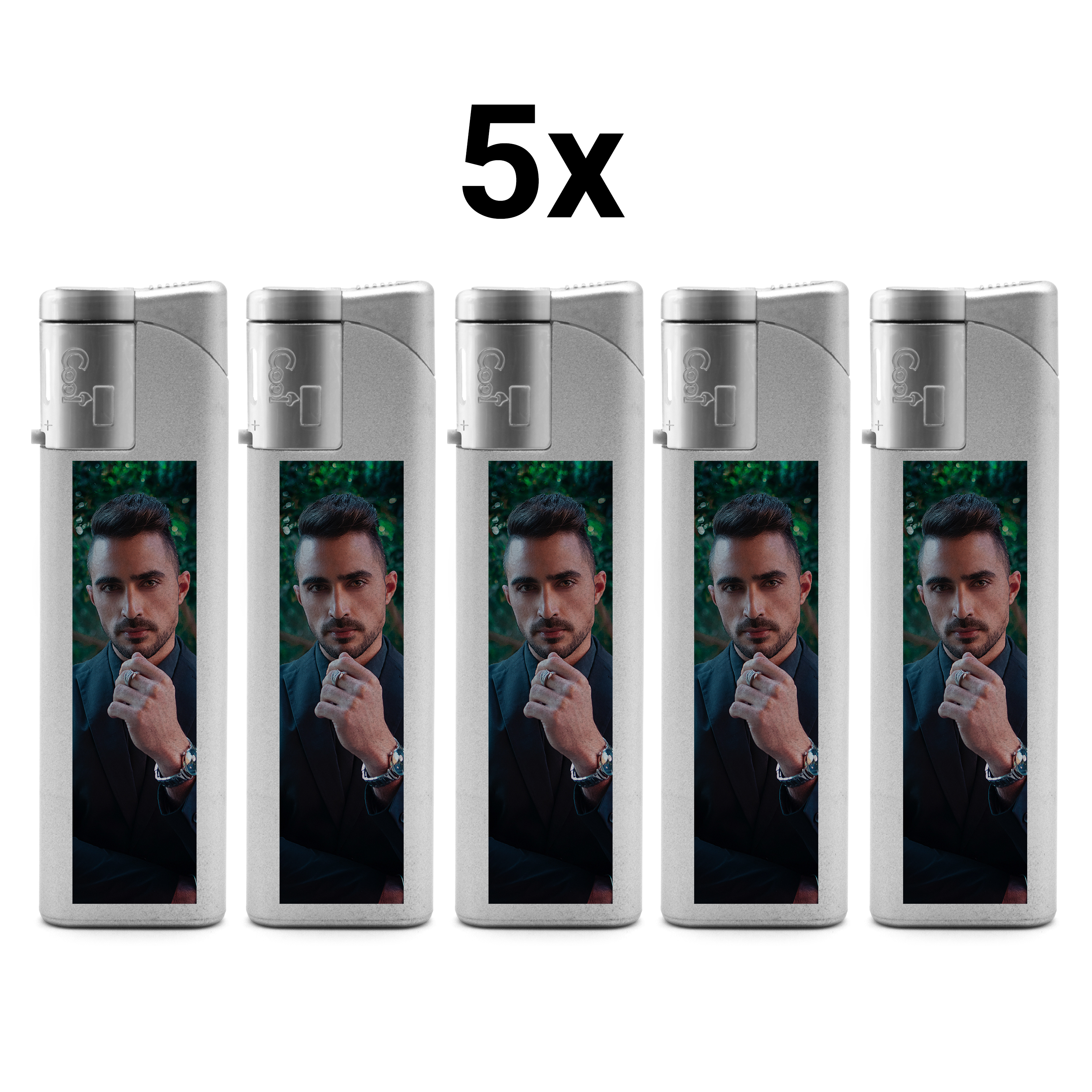 Feuerzeug "Classic" Standard Silber 2