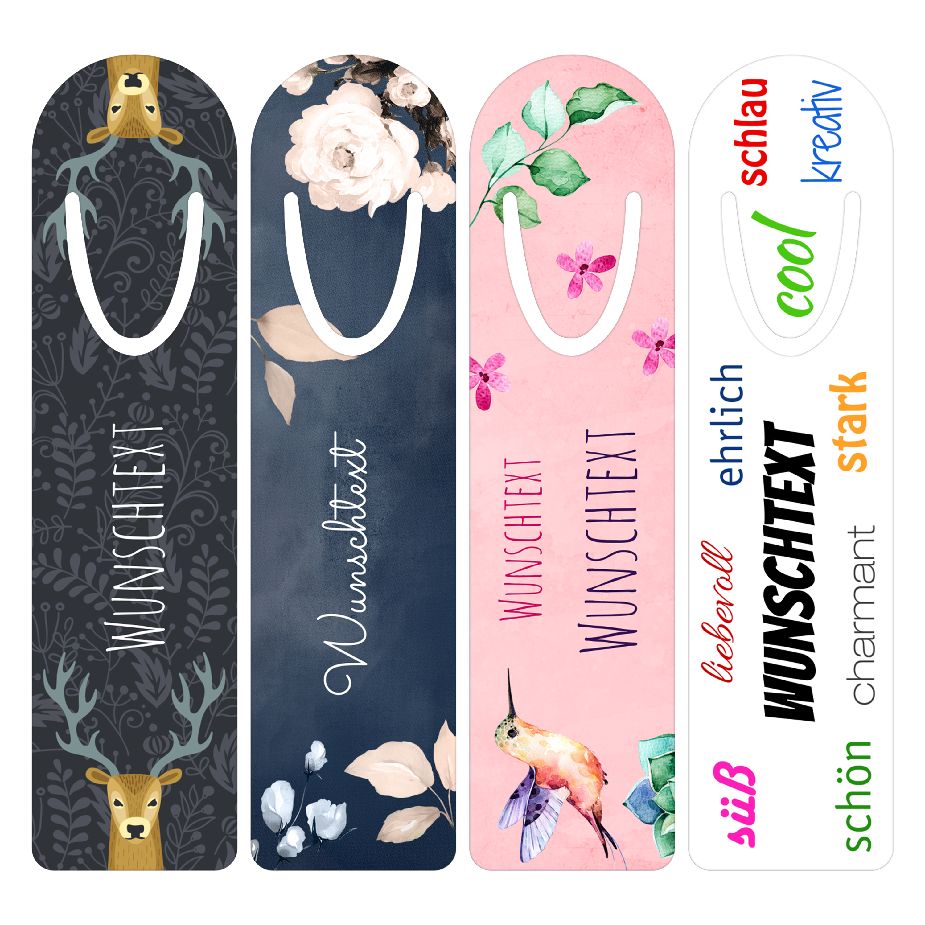 Metall-Lesezeichen 32 mm x 128 mm 4