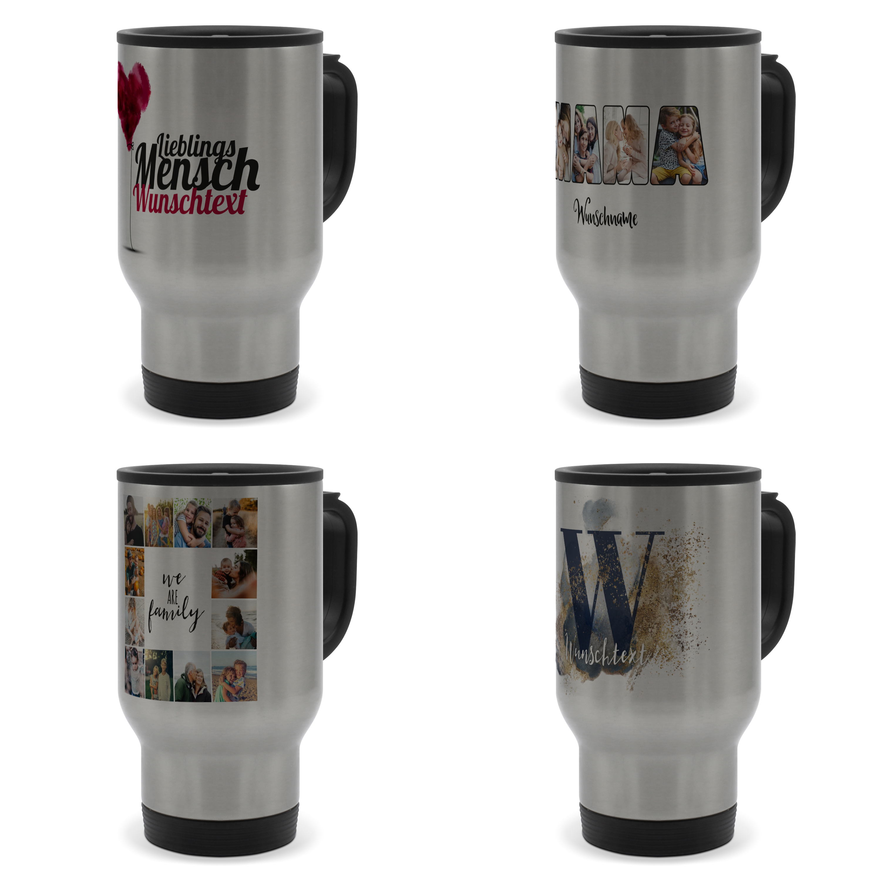 Thermobecher To-Go Silber 5