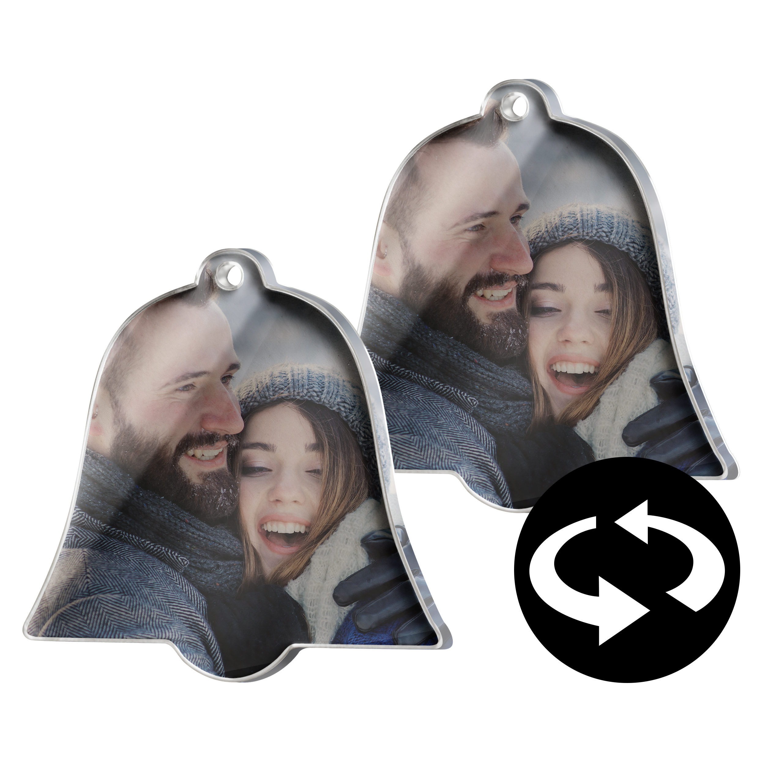 Weihnachtsbaumanhänger Glocke 3