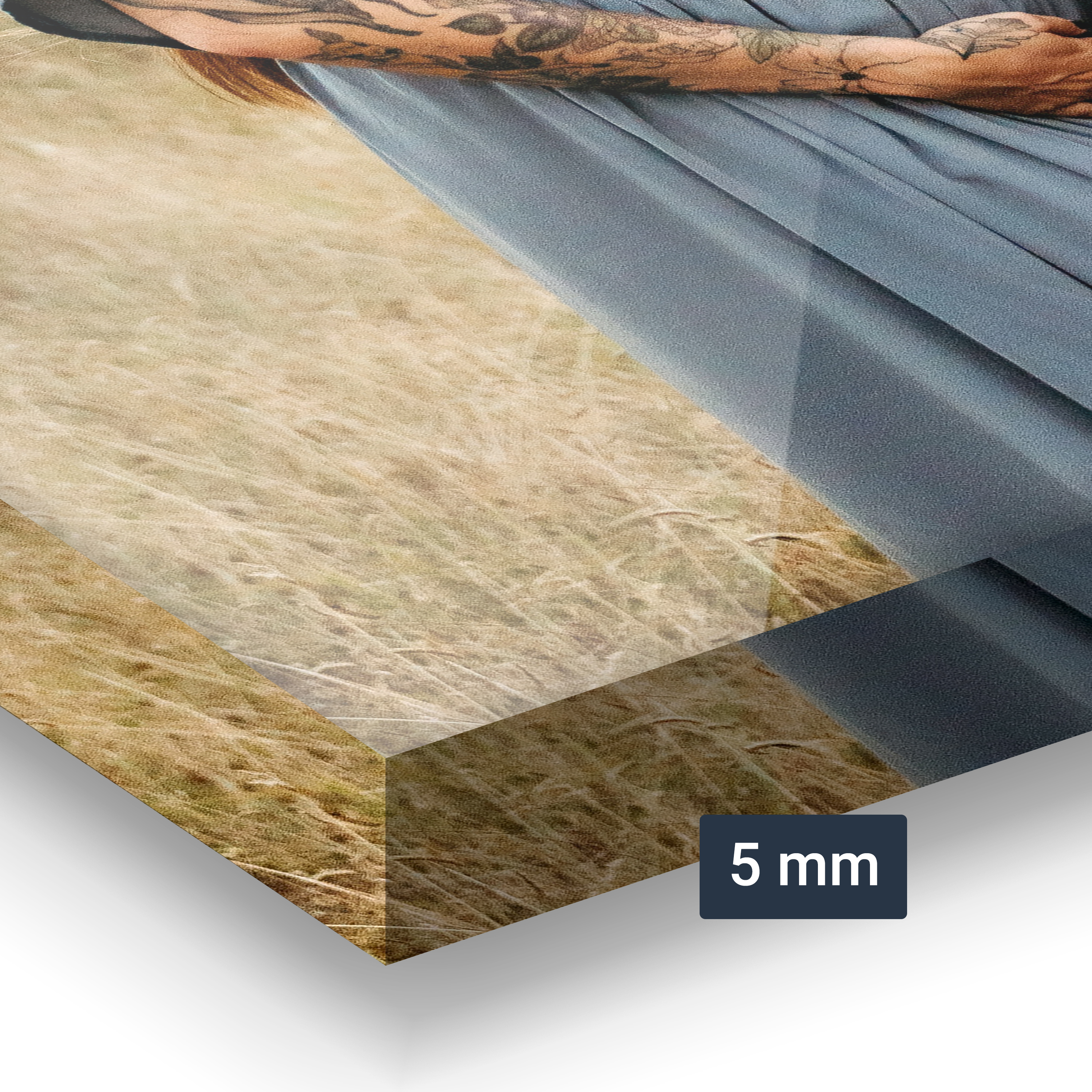 Fotoaufsteller "Acrylglas" Querformat 17 cm x 12 cm 5