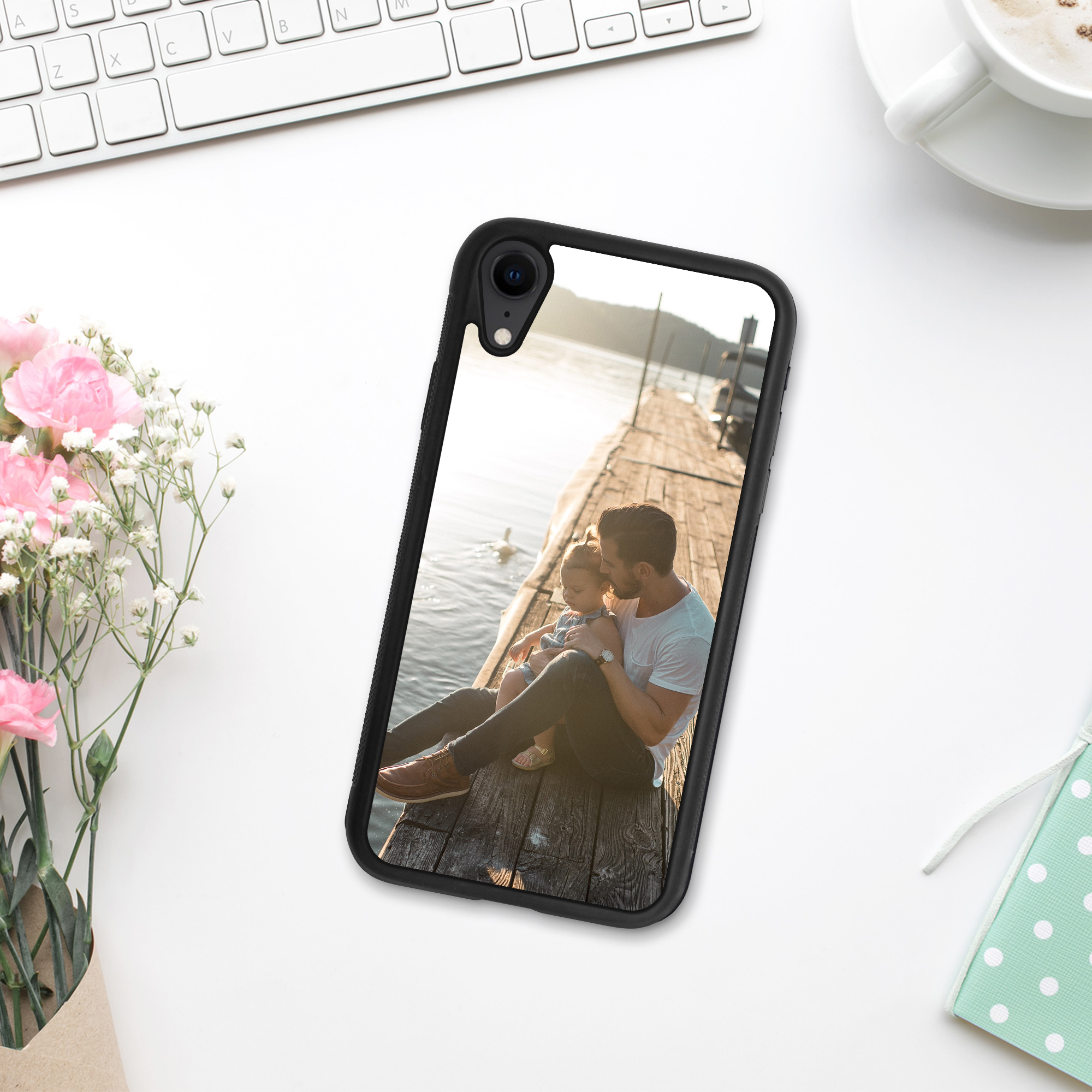 iPhone XR schwarz Softcase 2