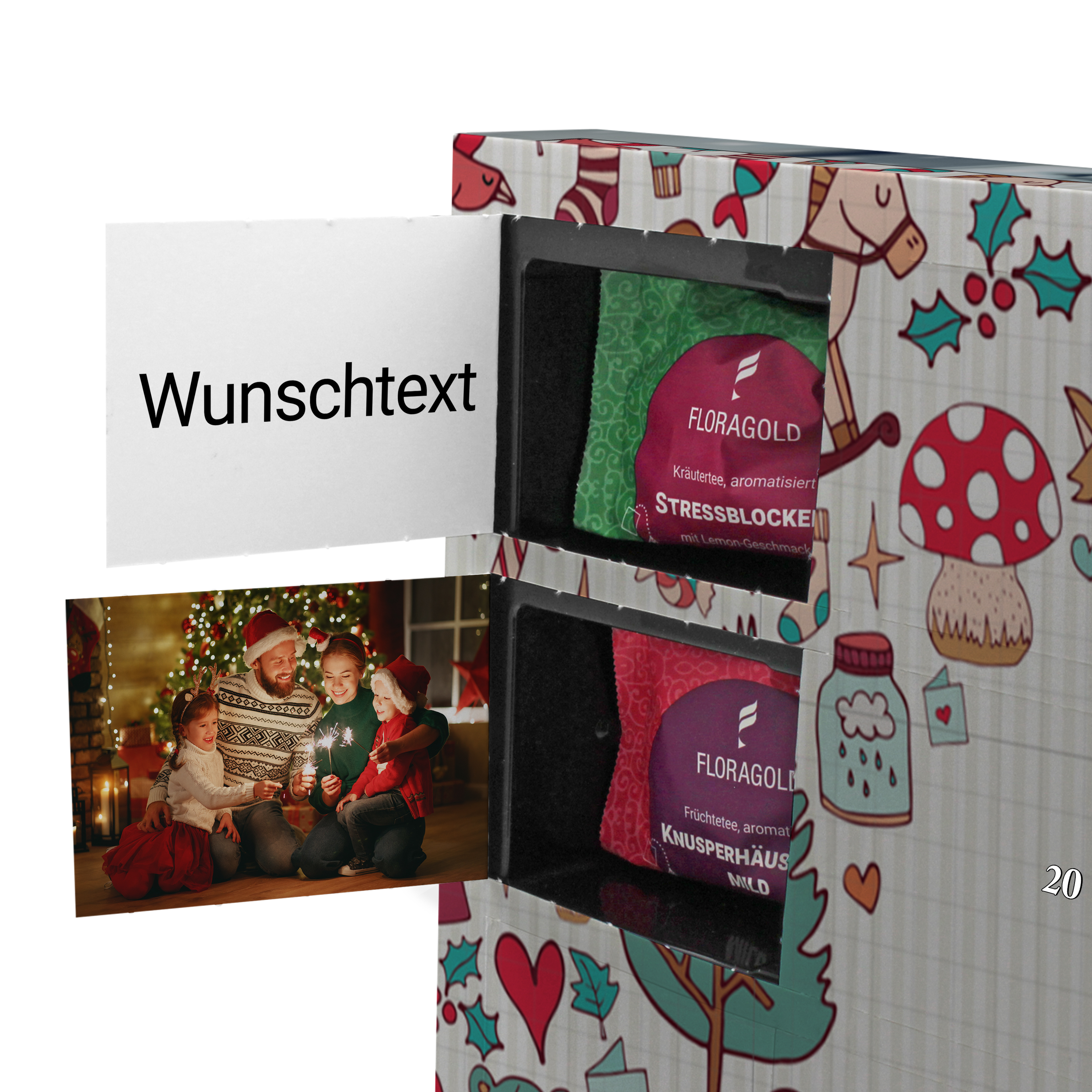Namens-Adventskalender Tee 2
