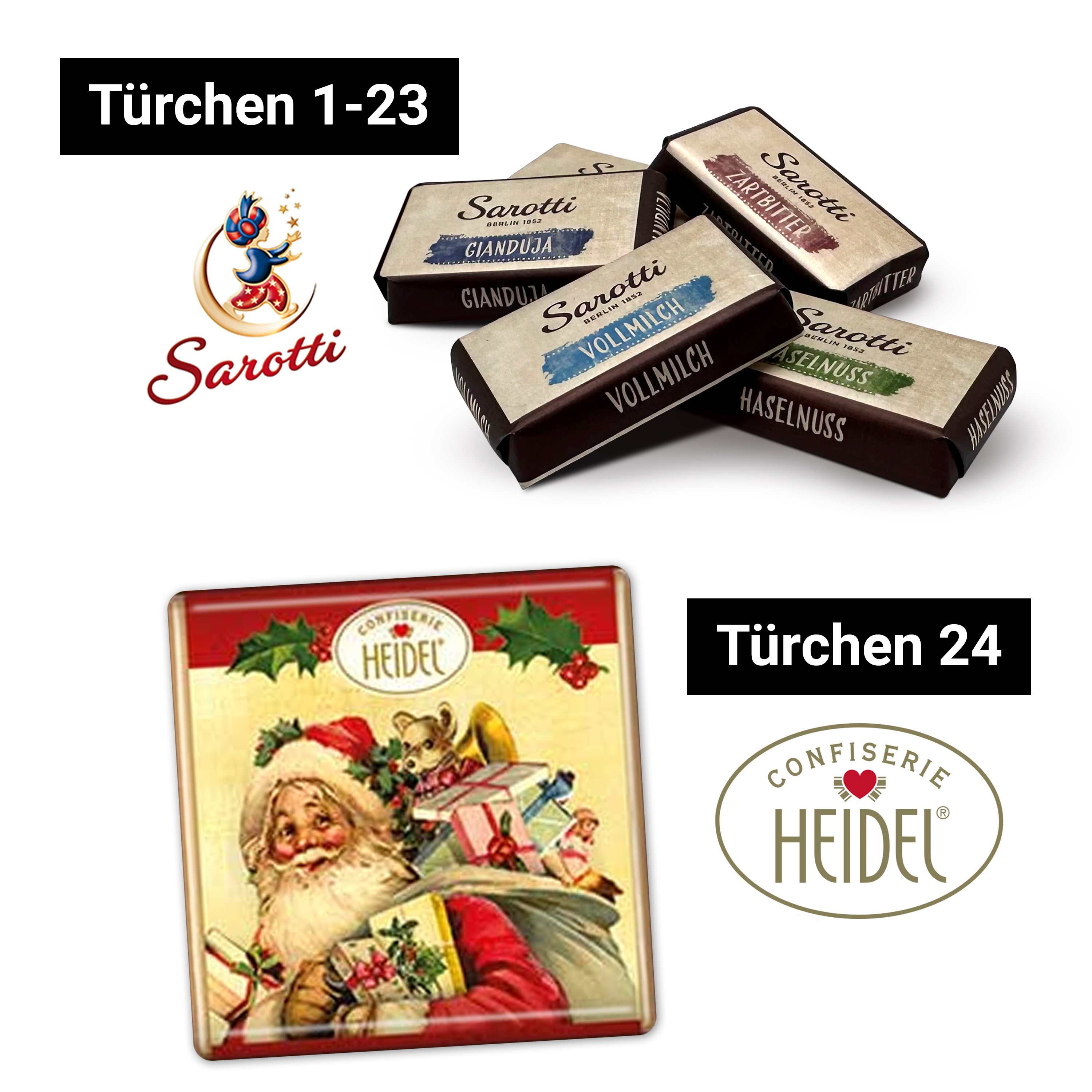 Namens-Adventskalender Sarotti 3