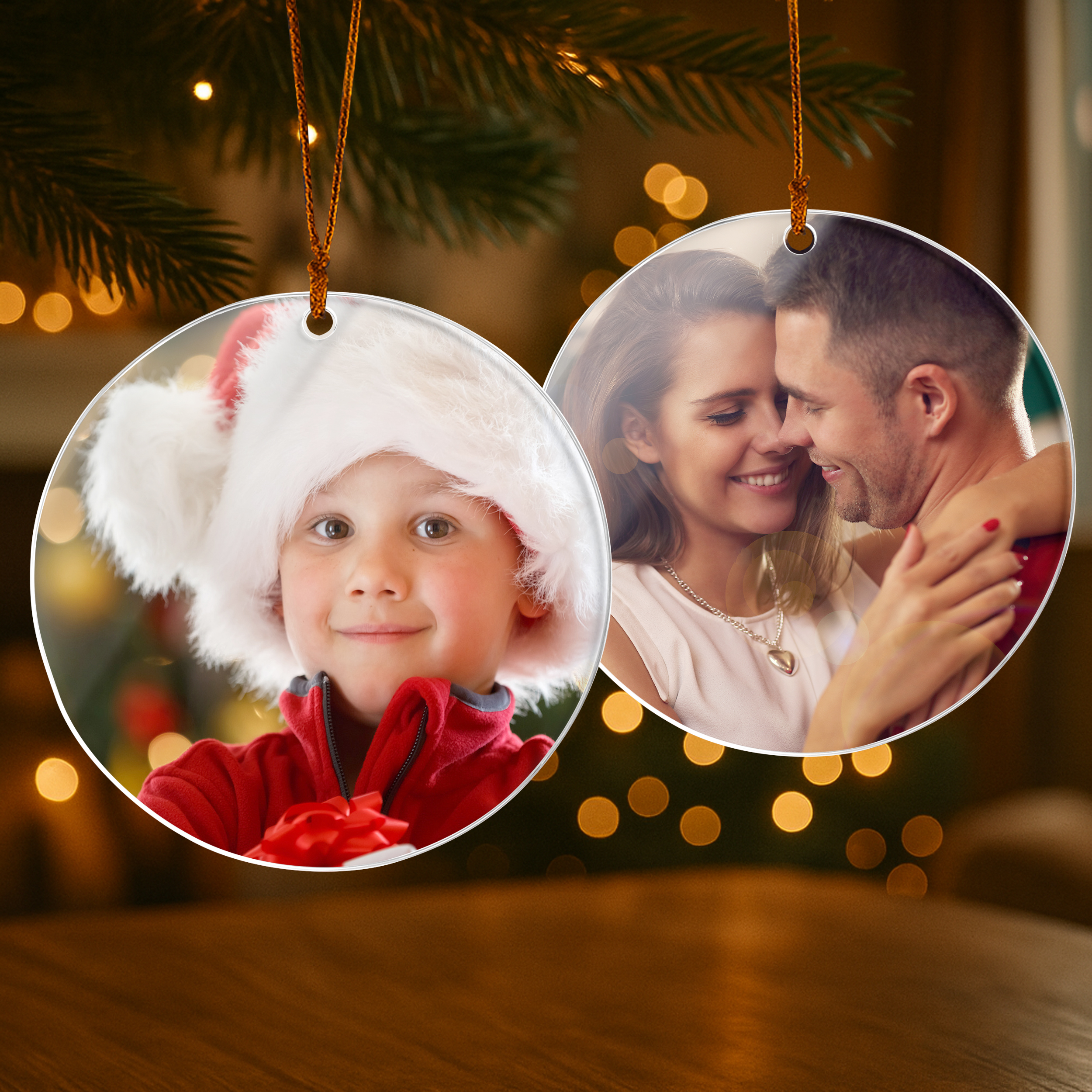 Weihnachtsbaumanhänger Kreis 6