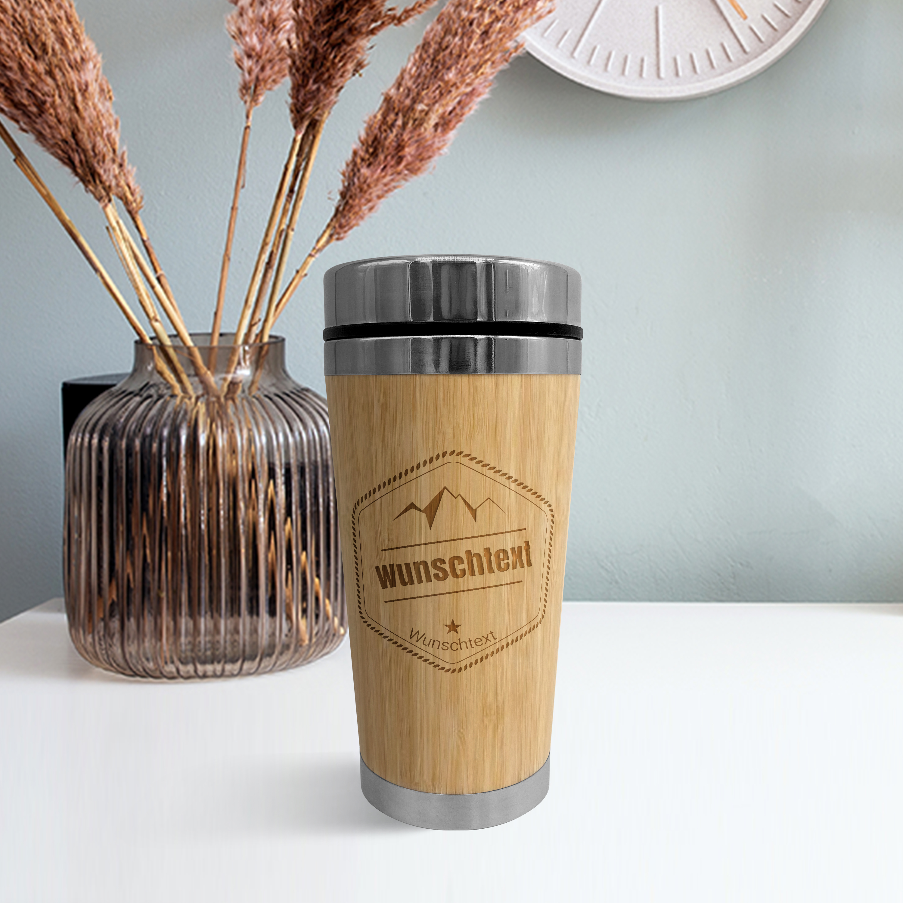 Thermobecher "Bambus to Go" - Standard 4