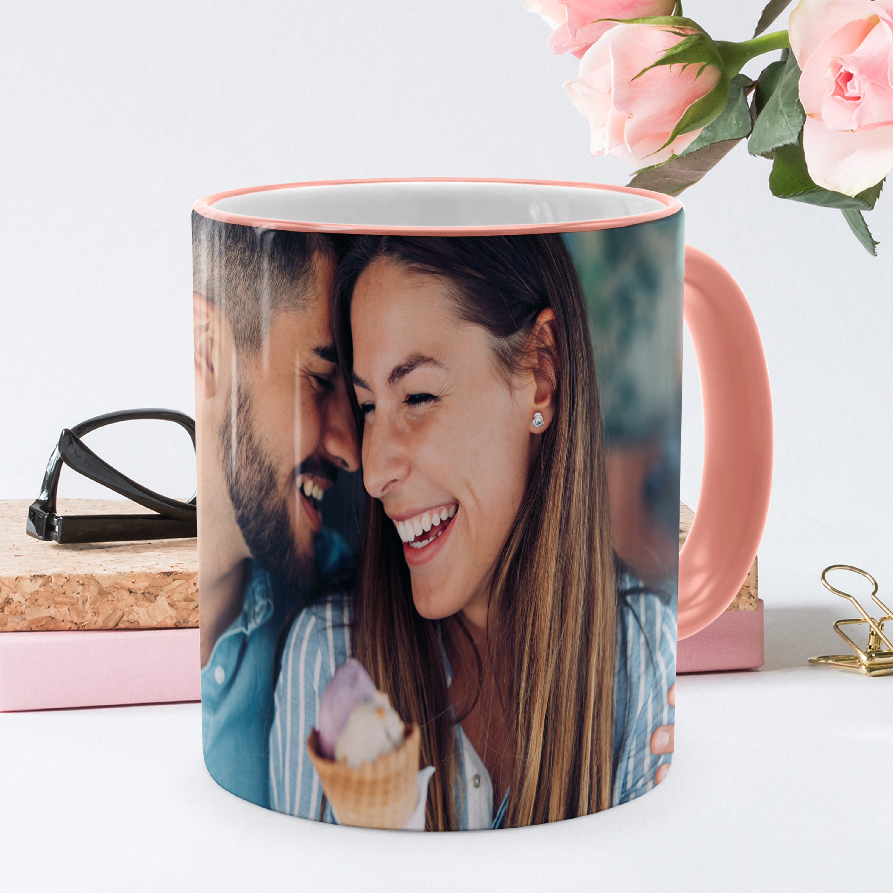 Kaffeebecher Full-Size Rosa 5