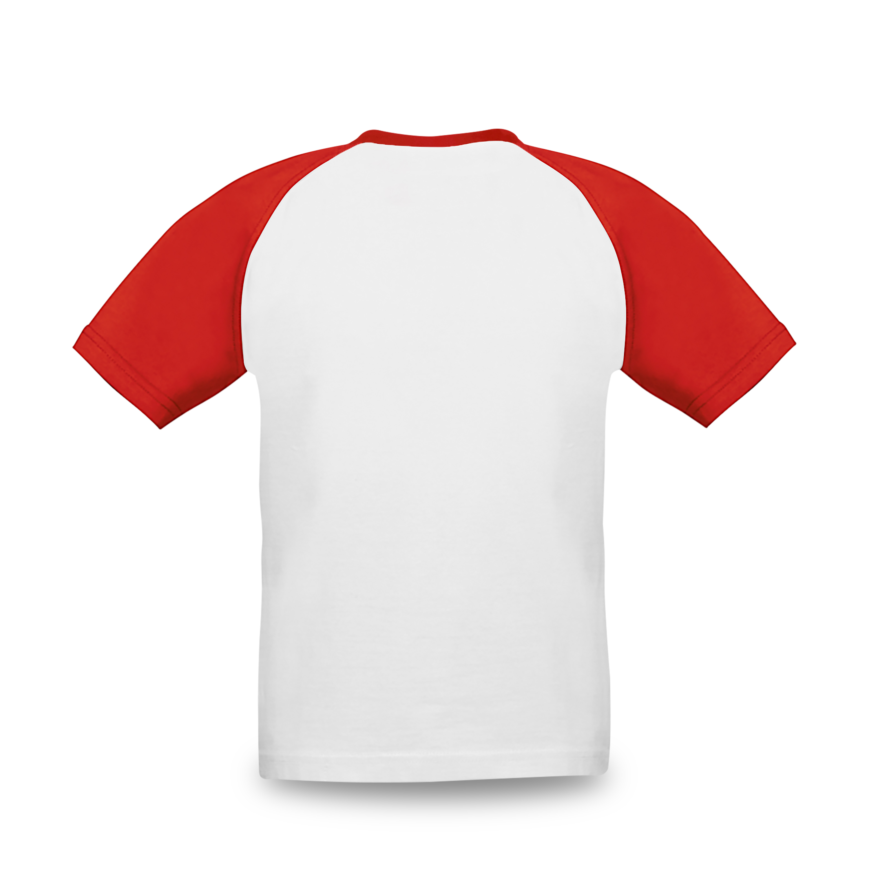 Baseball Kids T-Shirt 104 Weiß/Rot 2
