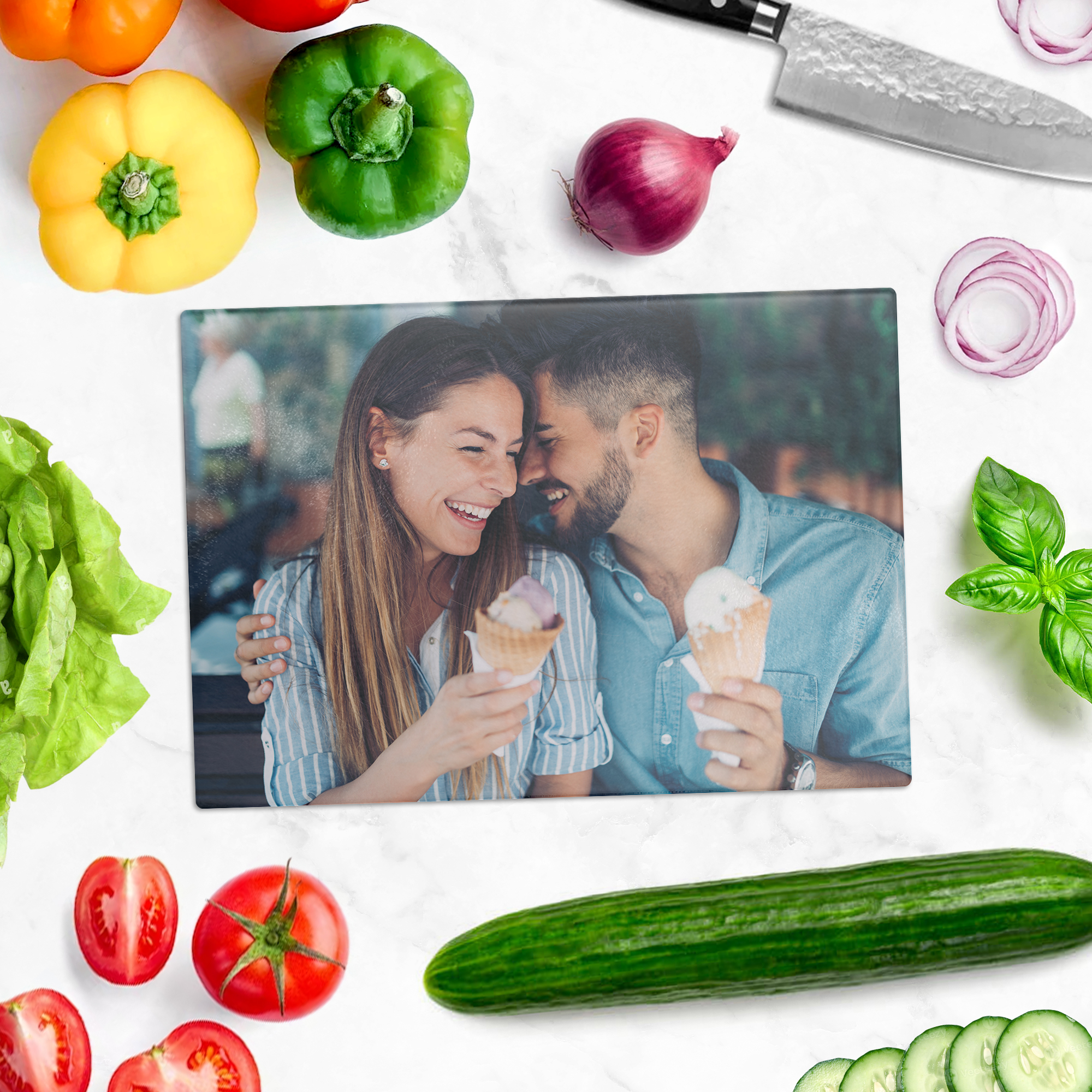 Glasschneidebrett Klein 7