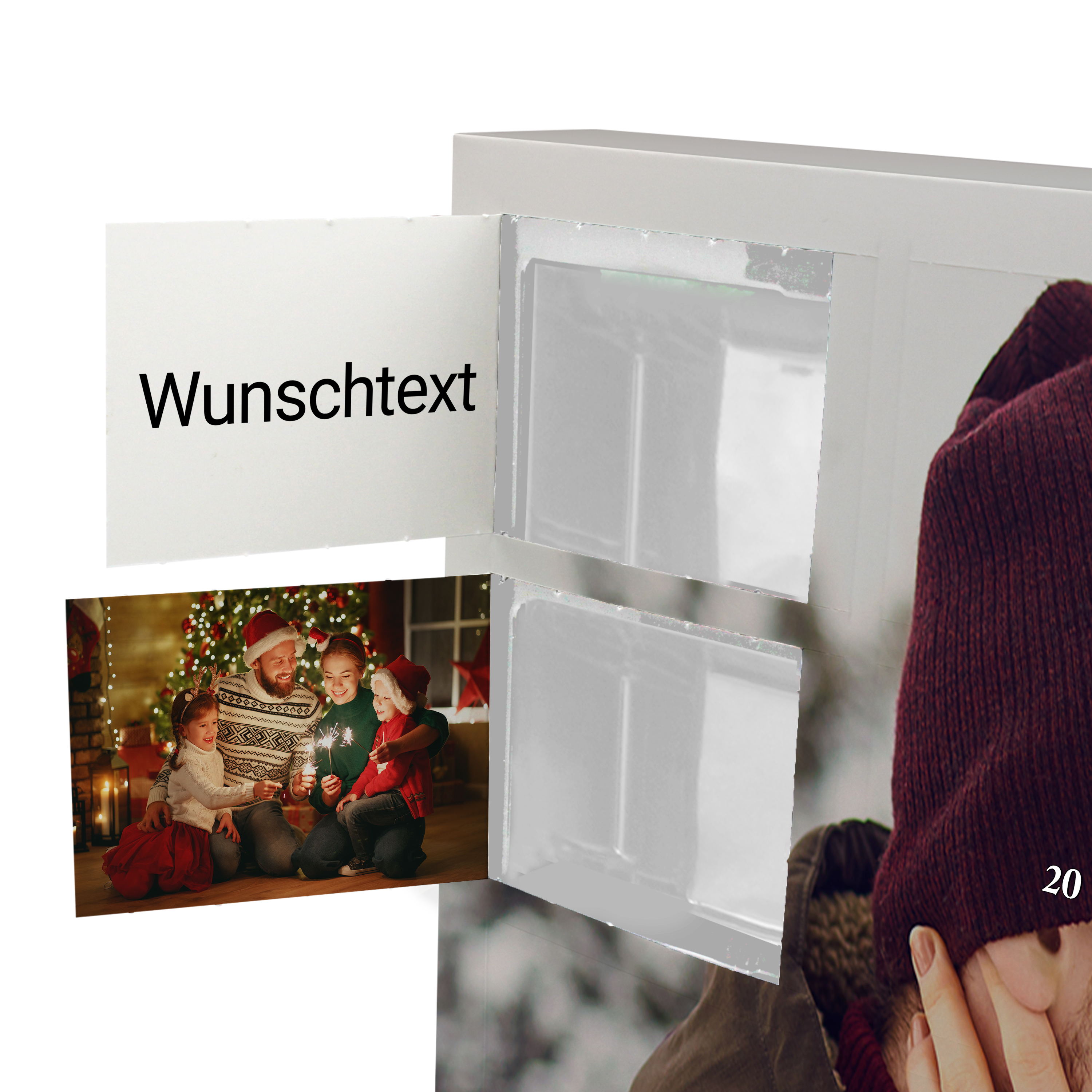 XL Adventskalender zum Befüllen - Standard 2