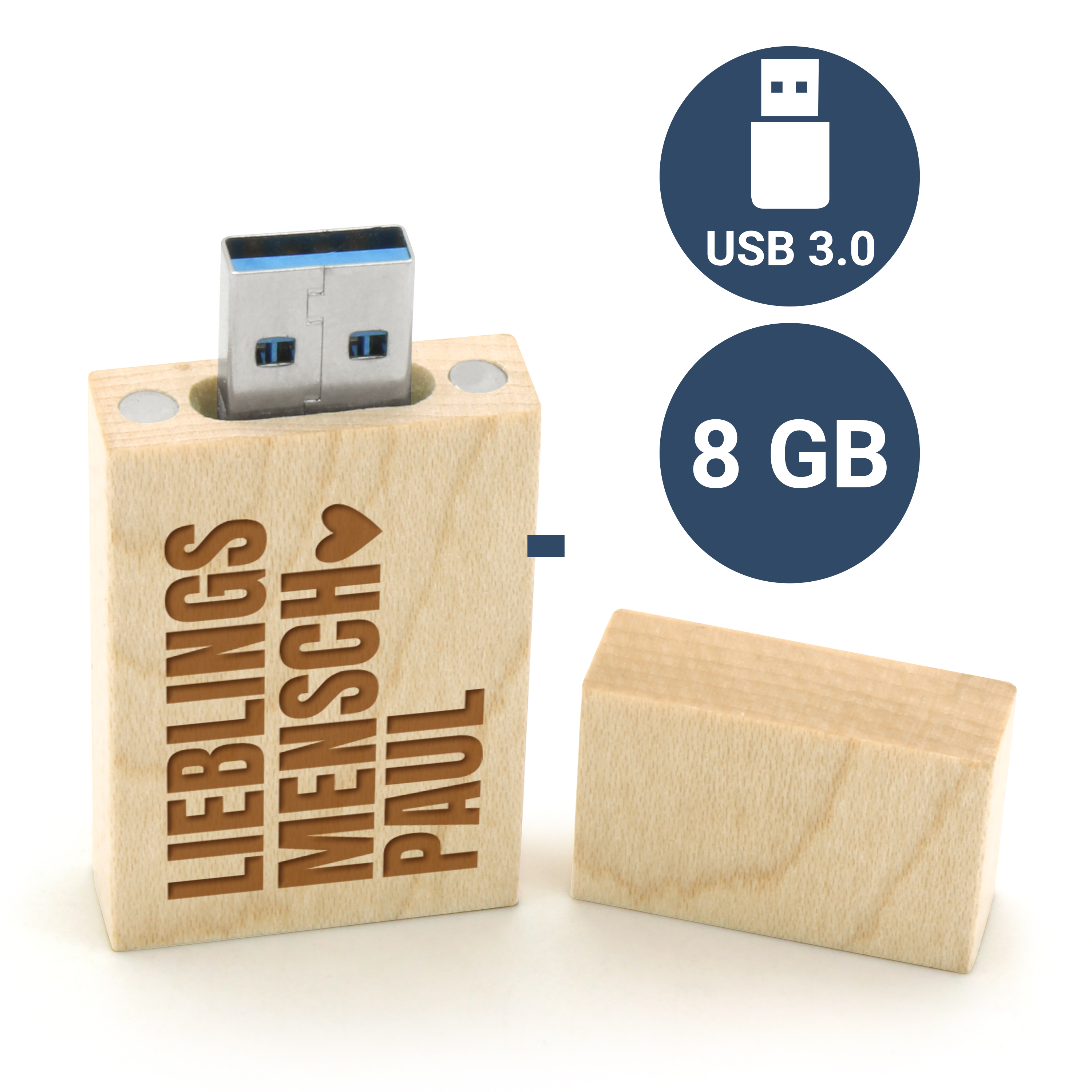 Holz USB-Stick - Standard 3