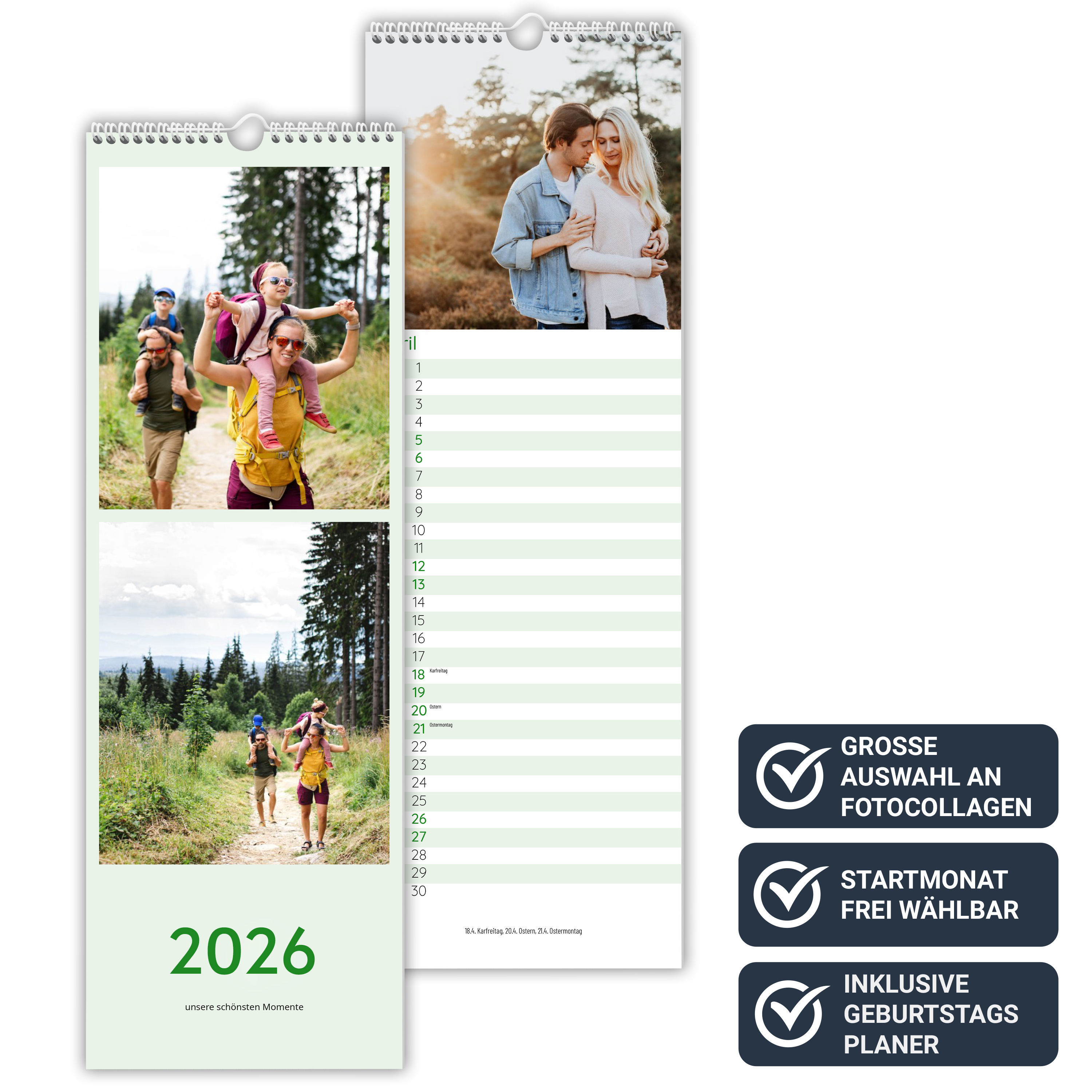 Küchenkalender - Standard 1